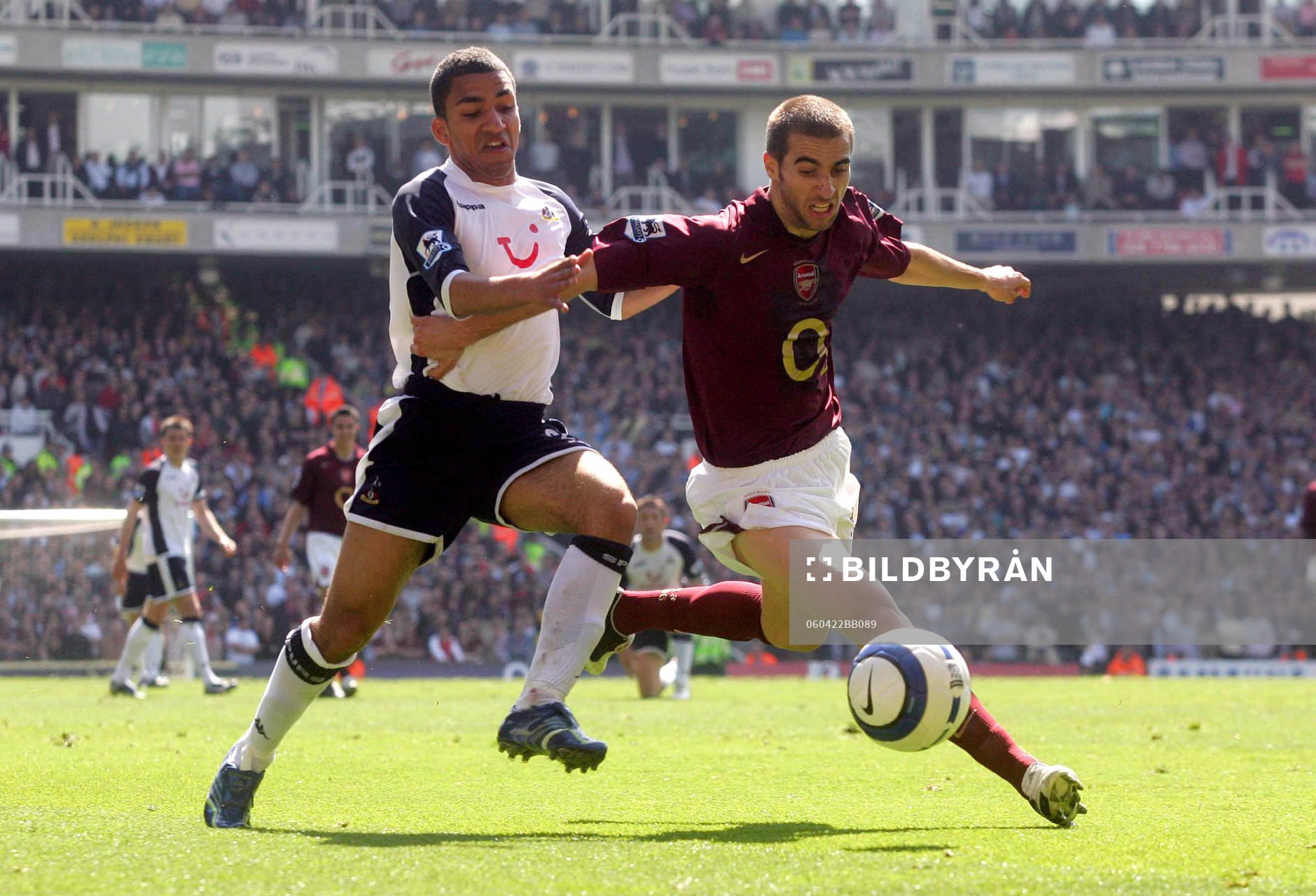 Mathieu Flamini, Arsenal och Aaron Lennon, Tottenham