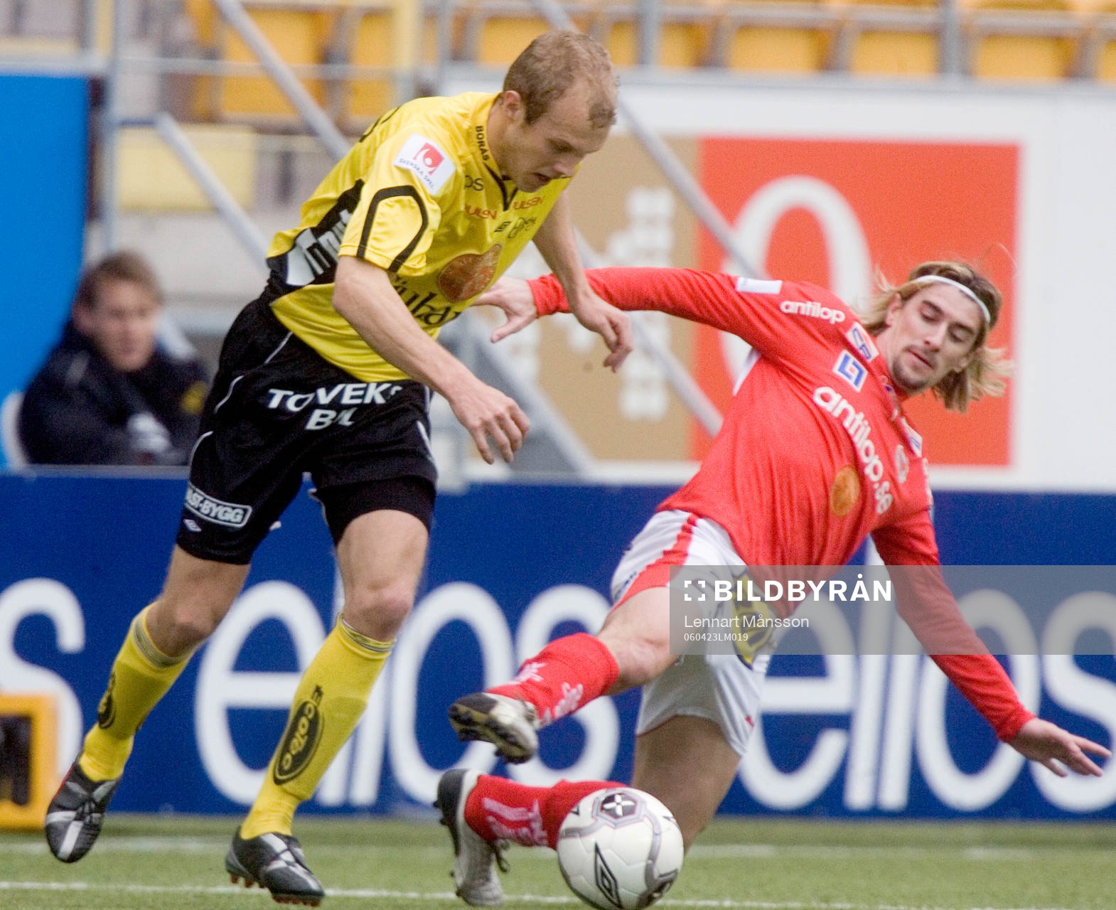 César Santin, Kalmar och Martin Andersson, Elfsborg.