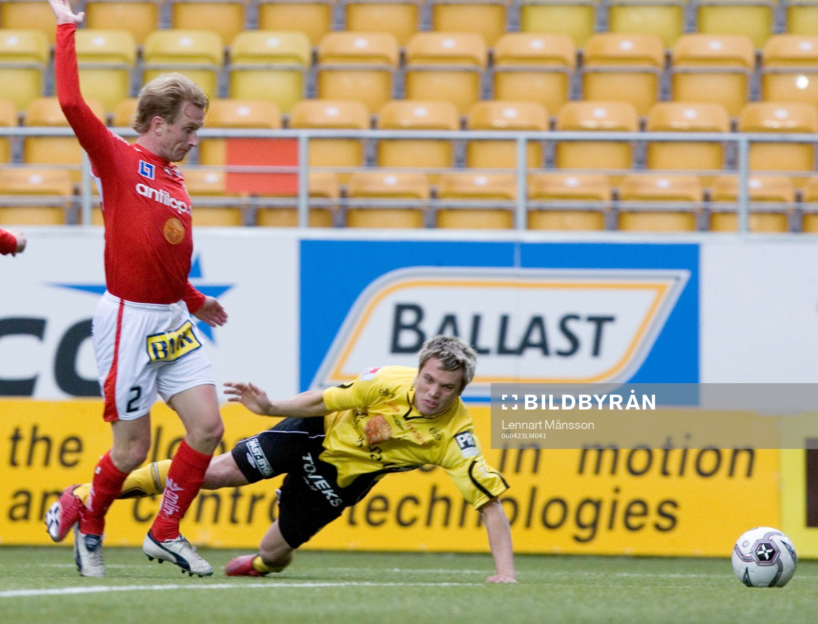 Niklas Kaldner, Kalmar och Joakim Sjöhage, Elfsborg.