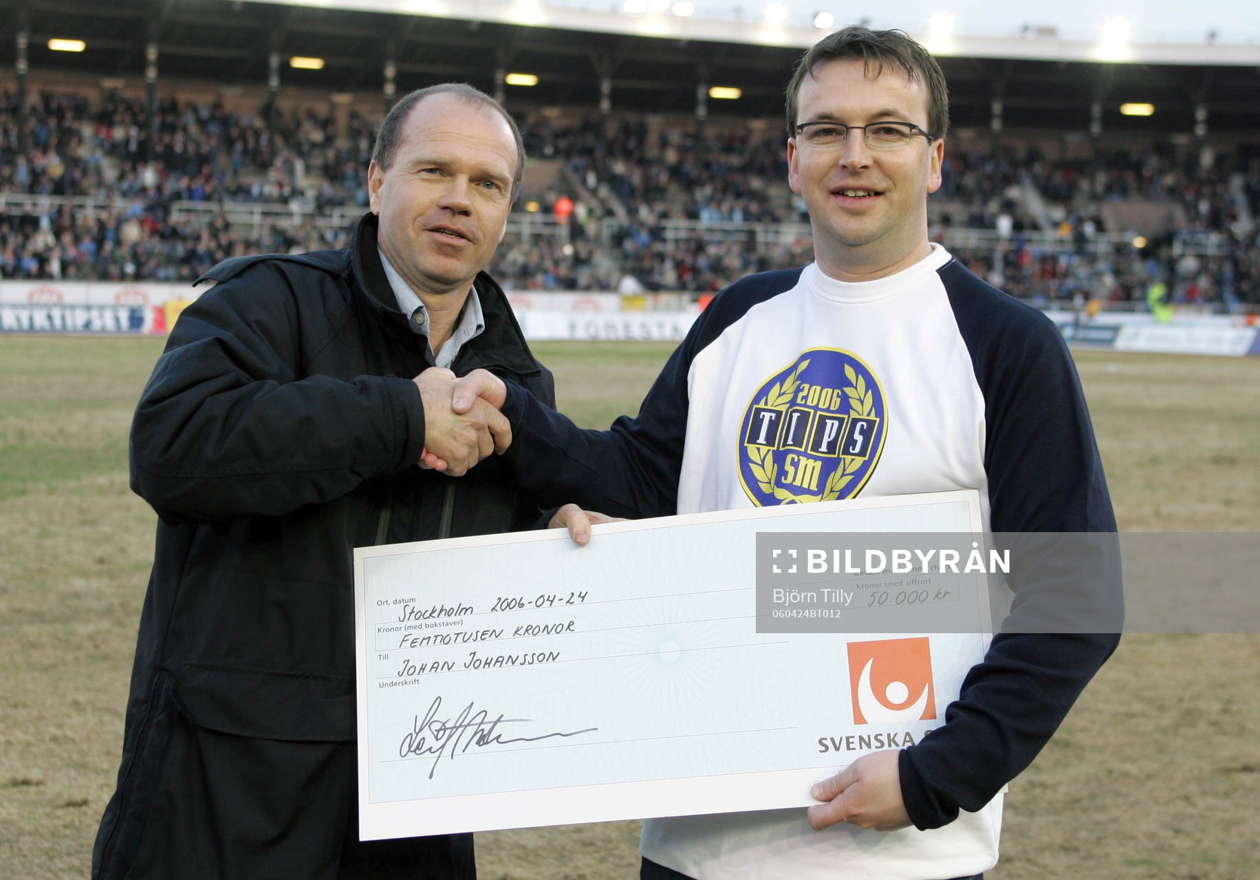 Leif Andersson, Svenska Spel och Johan Johansson 2:a