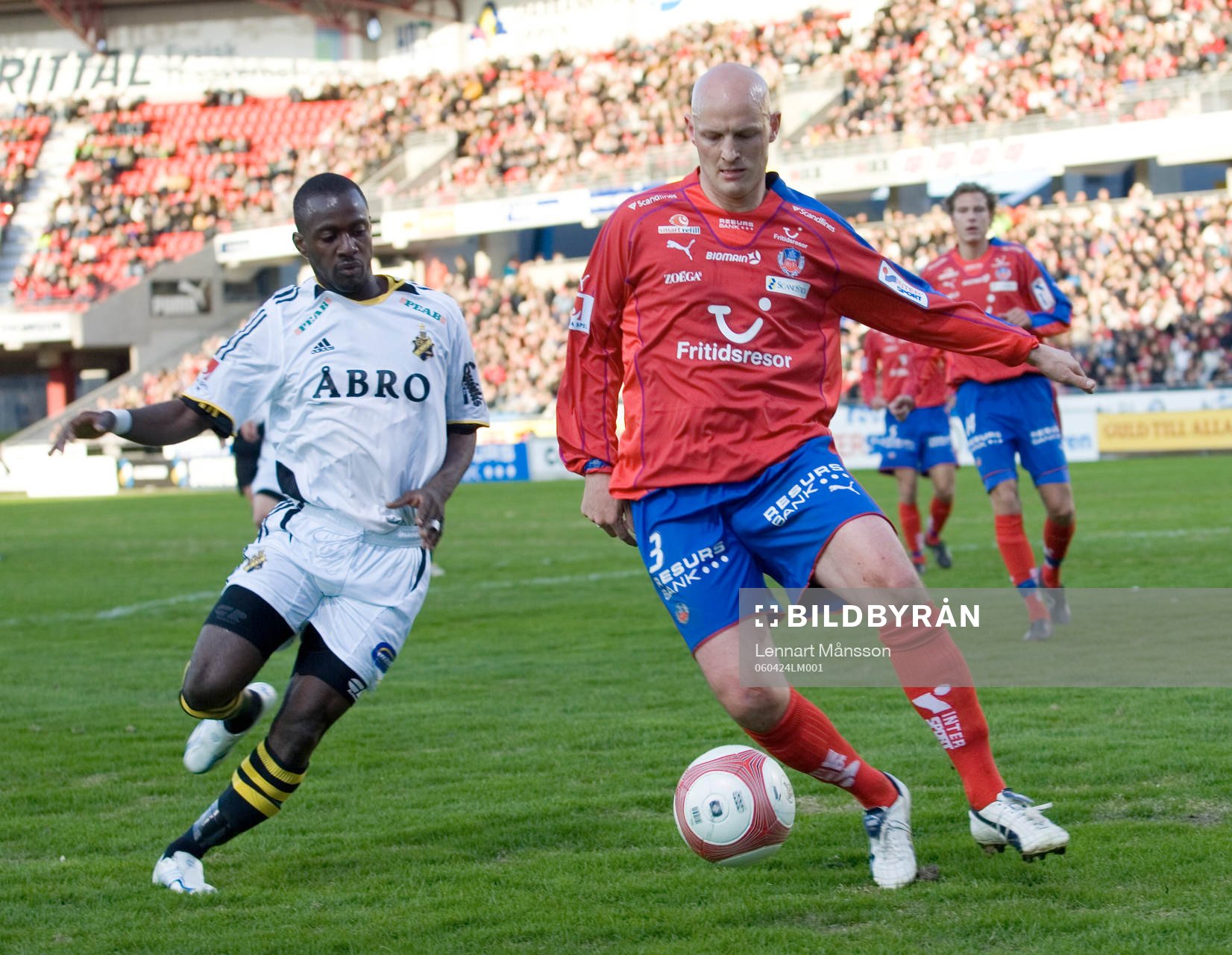 Dulee Johnson, AIK och Peter Christiansen, Helsingborg