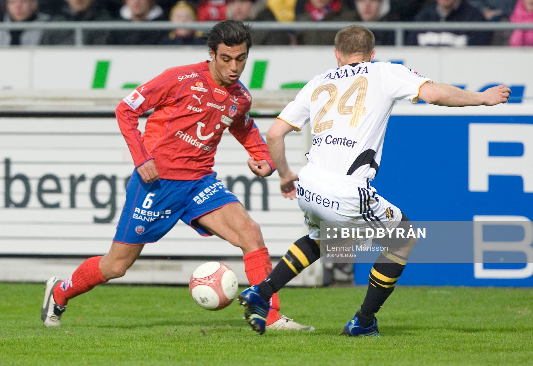 Imad Khalili, Helsingborg och ryggen på Nicklas Carlsson,