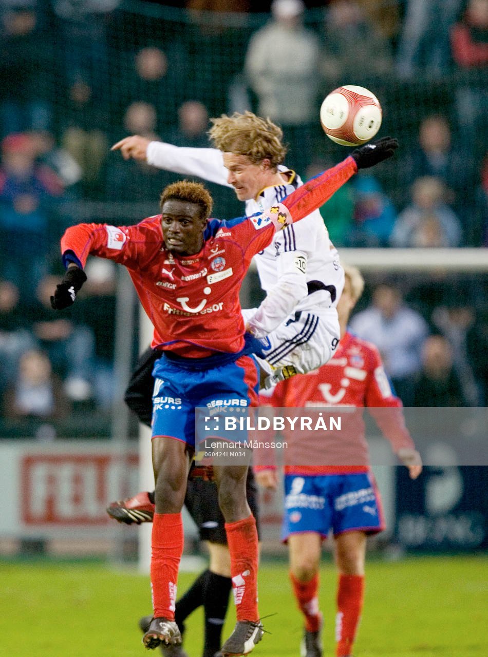 McDonald Mariga, Helsingborg och , AIK i nickduell