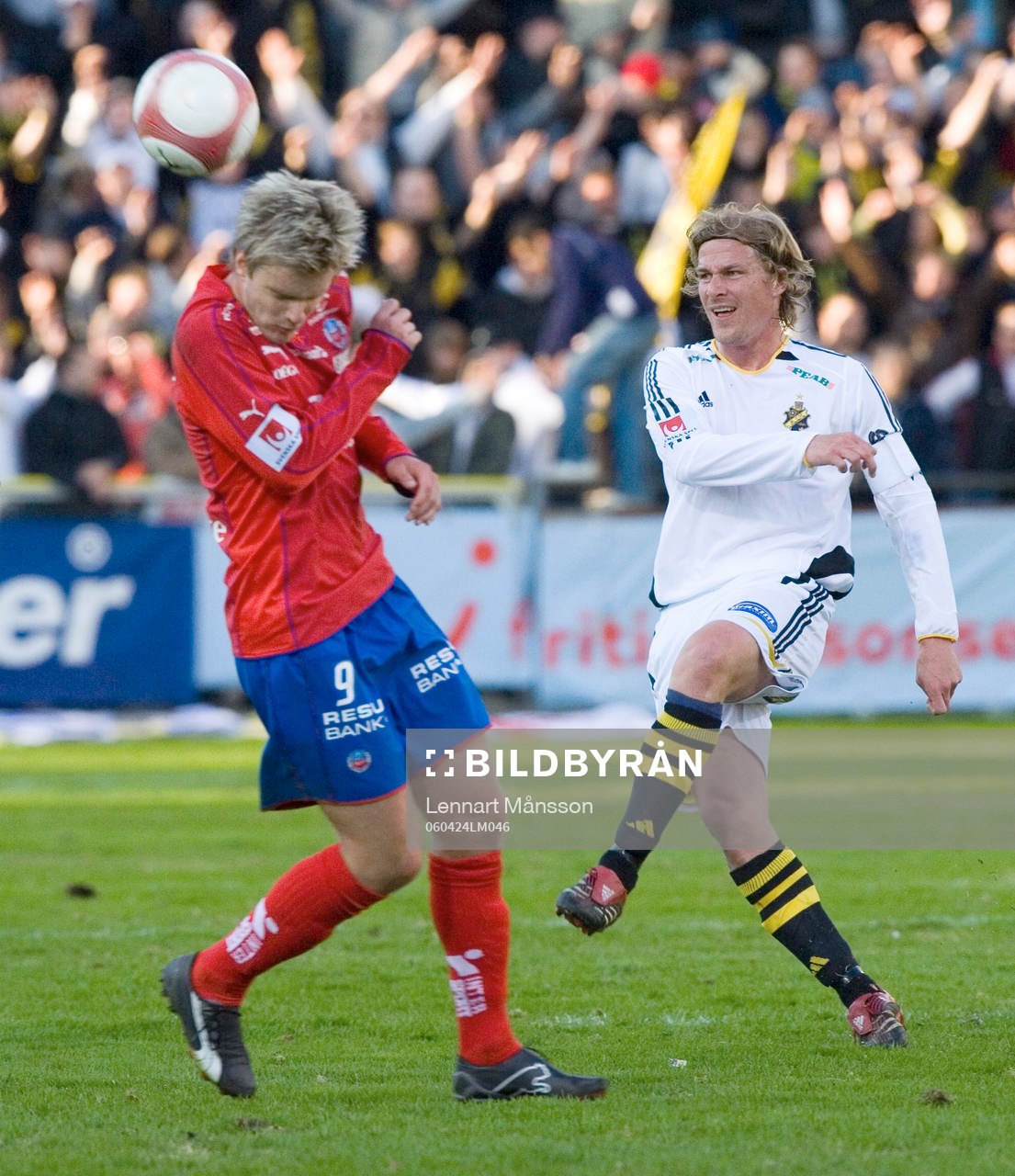 Andreas Dahl, Helsingborg och Daniel Tjernström, AIK