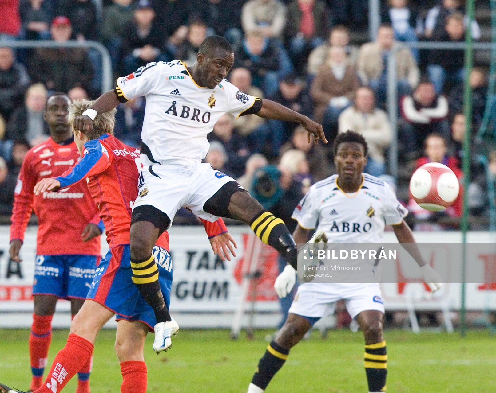Dulee Johnson och Derek Boateng, AIK