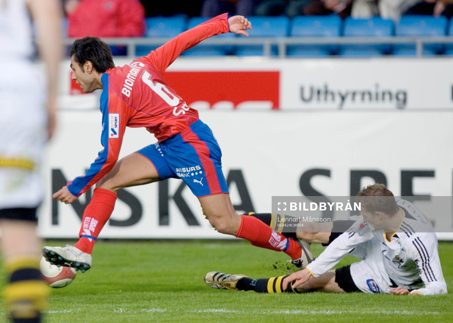 Imad Khalili, Helsingborg, kan inte tacklas