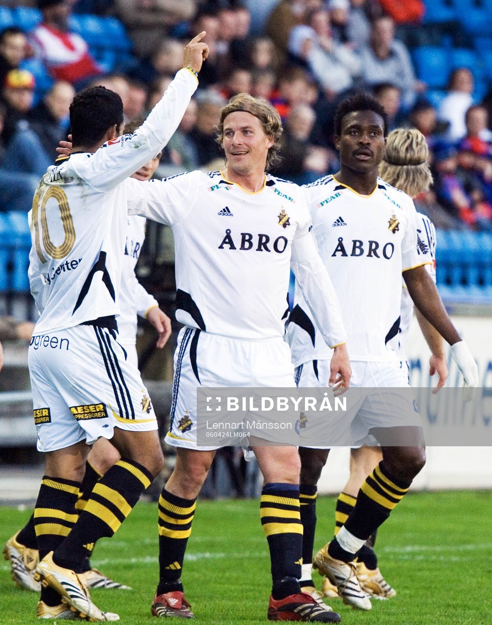 0-1, Wilton Figueiredo, som grattas av Daniel Tjernström