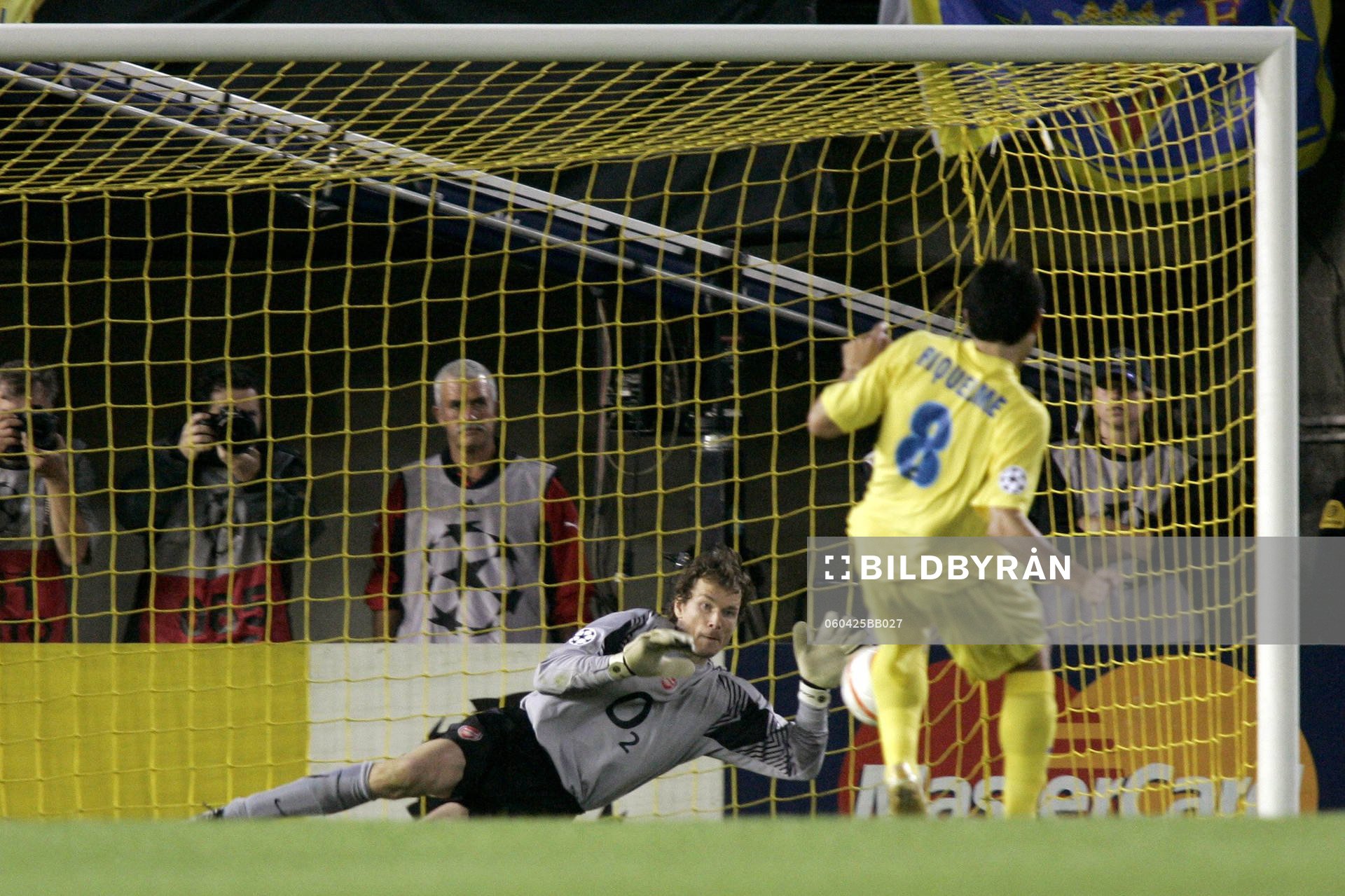 Juan Roman Riquelme, Villarreal och Jens Lehmann, Arsenal,