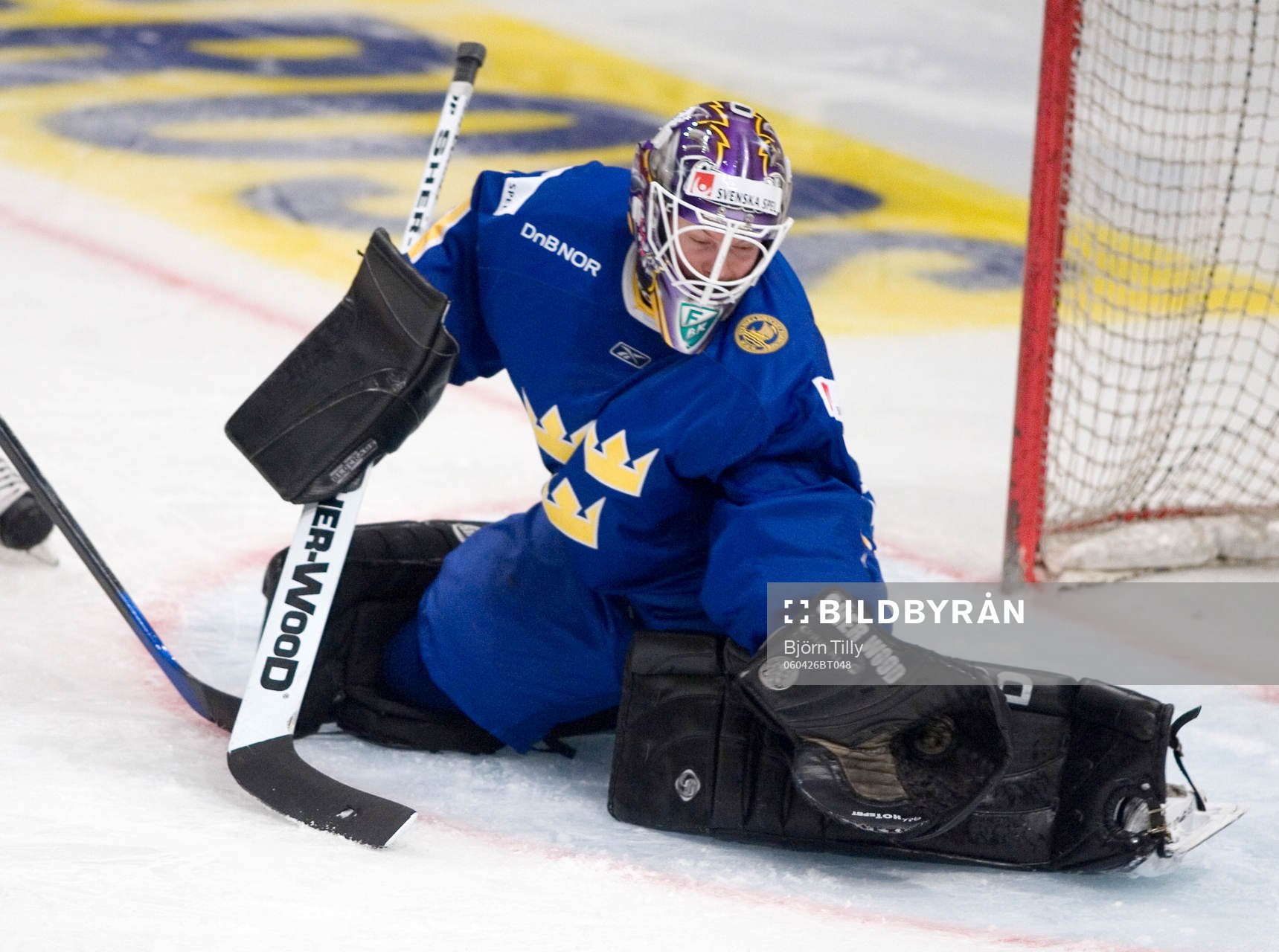 Daniel Henriksson, målvakt, Sverige höll nollan