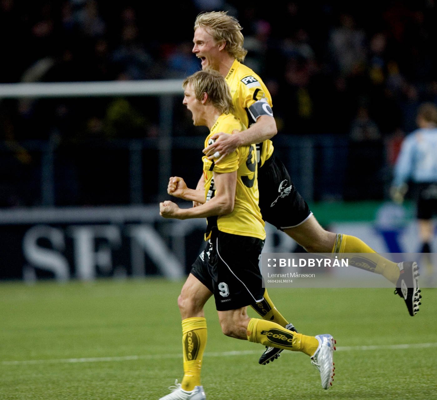Mathias Svensson jubel ikapp med Johan Sjöberg