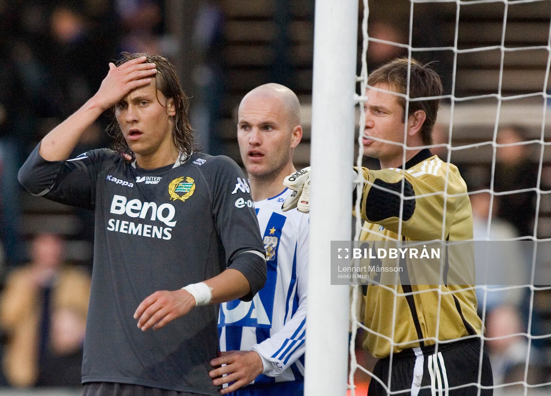 Björn Runström,  Jonas Wallerstedt och Bengt Andersson,