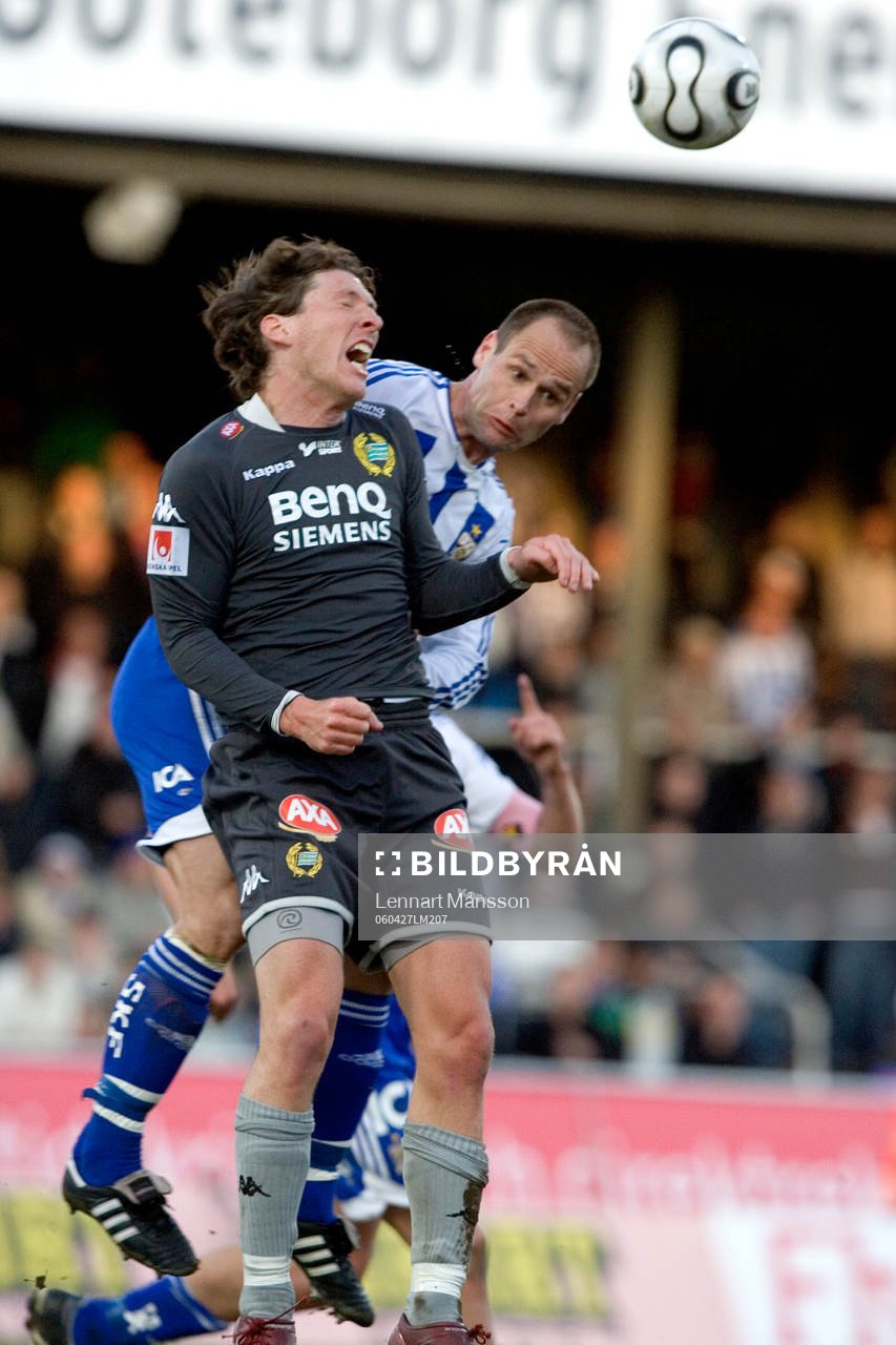 Erik Fischbein nickduellerar med Thomas Olsson