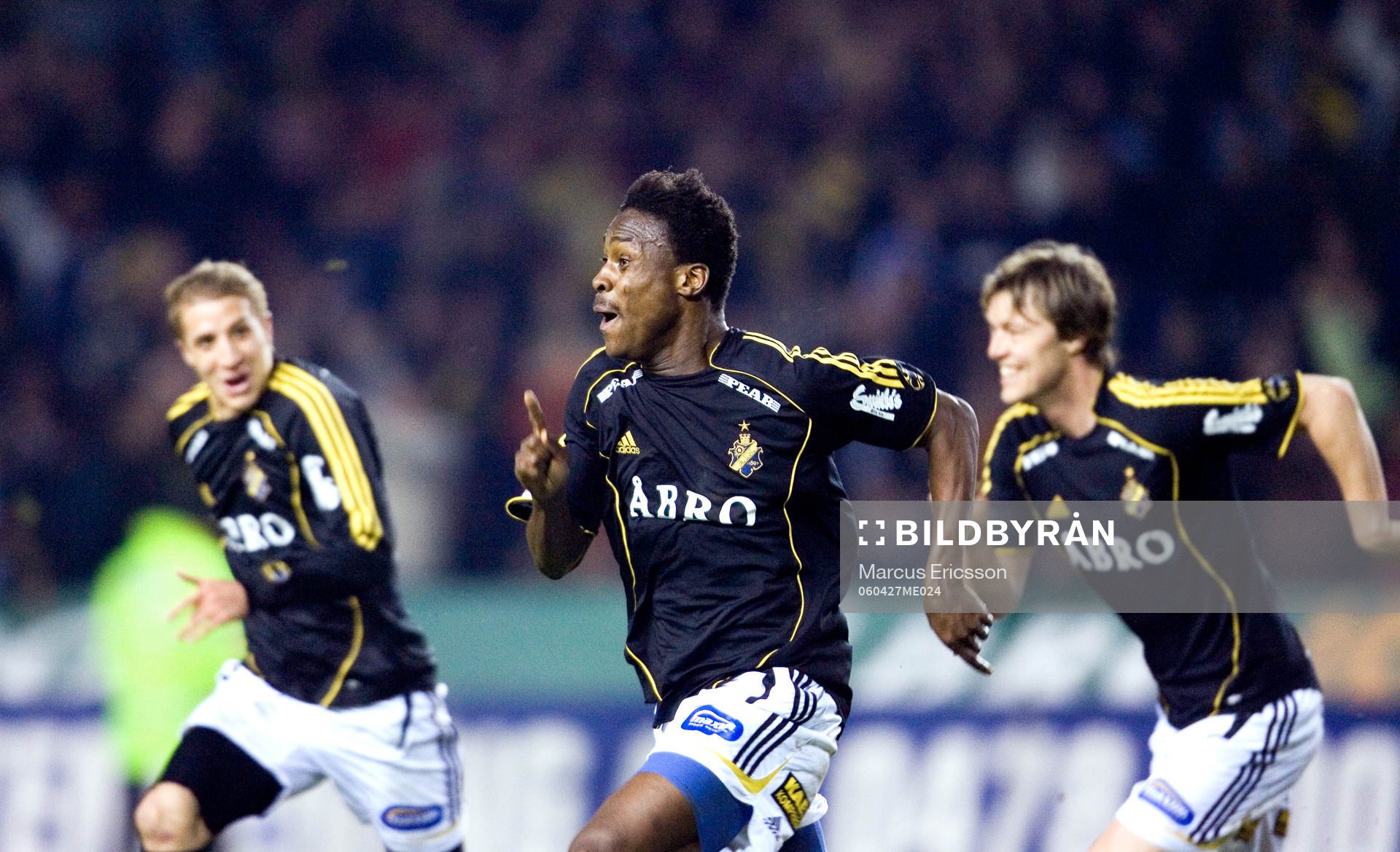 Derek Boateng, AIK jubel
