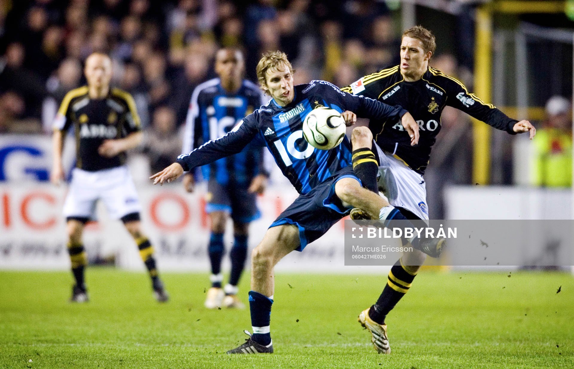 Stefan Bergtoft, Djurgården och Kenny Pavey, AIK