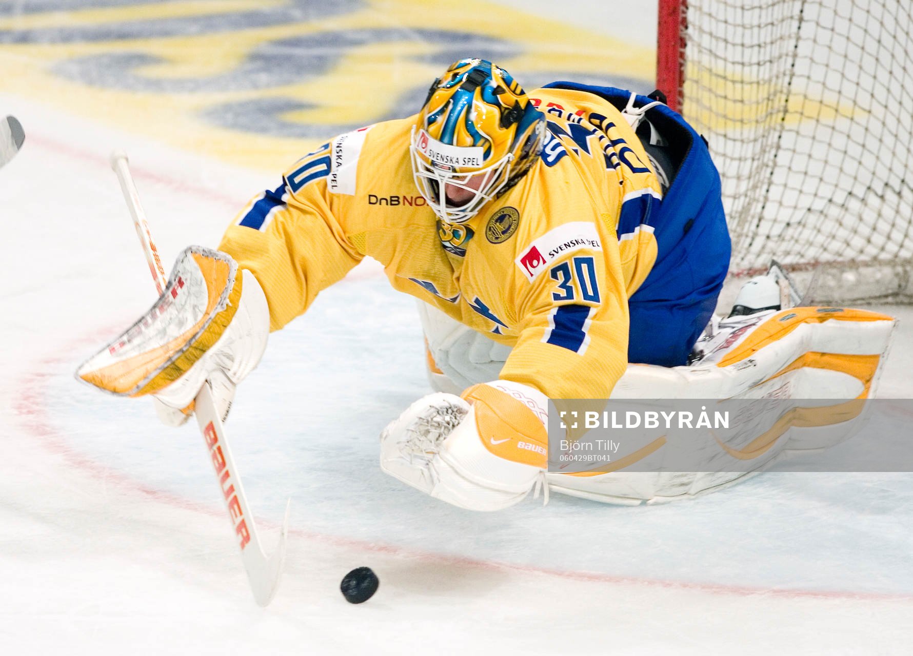 Johan Holmqvist, målvakt, Sverige