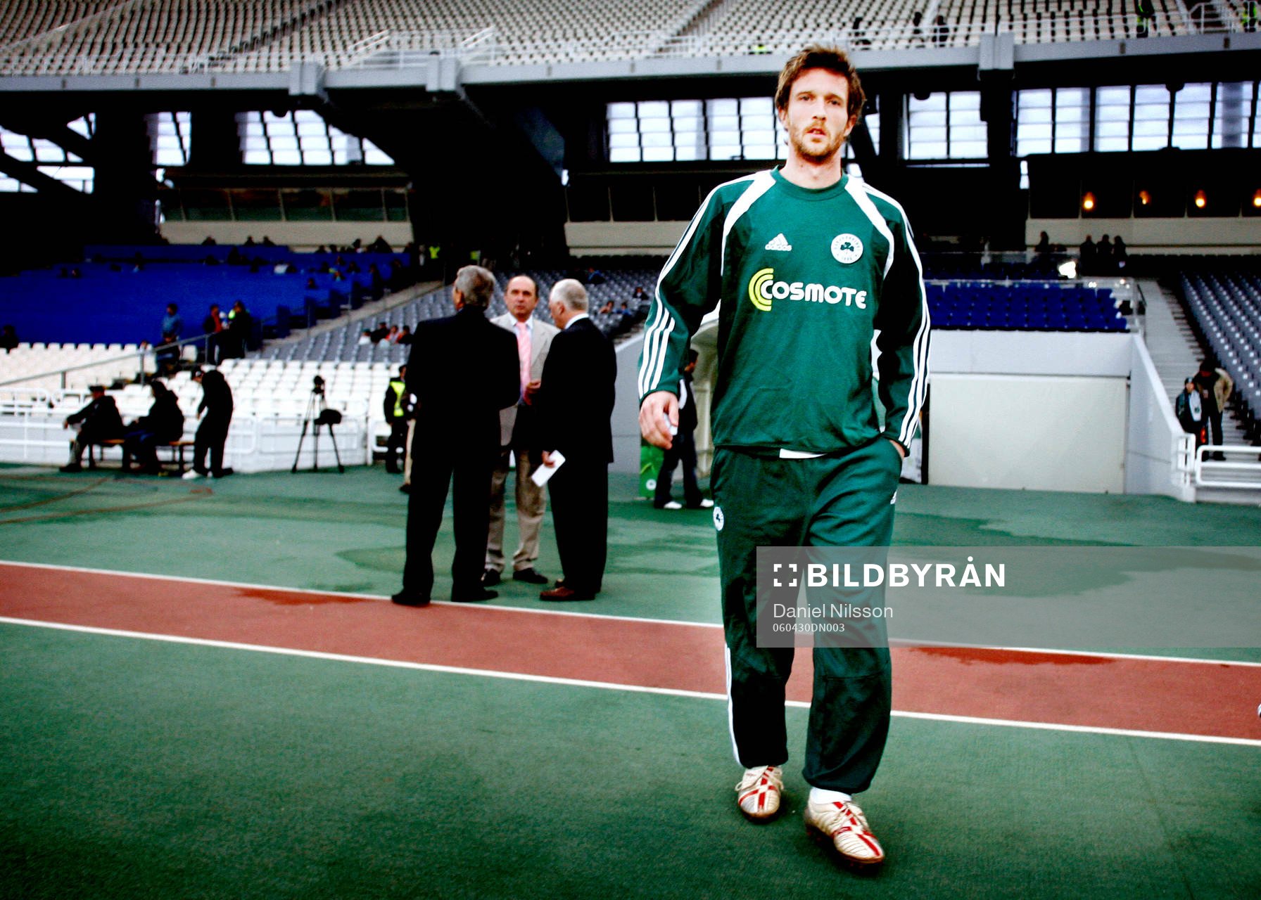 Fotboll, Grekisk Liga, Mikael Nilsson, Panathinaikos, på