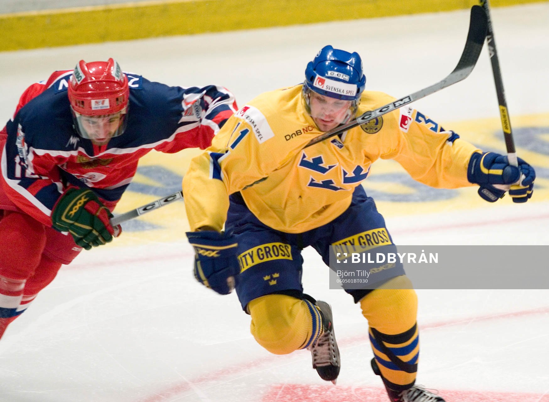 Danis Zaripov, Ryssland och Björn Melin, Sverige