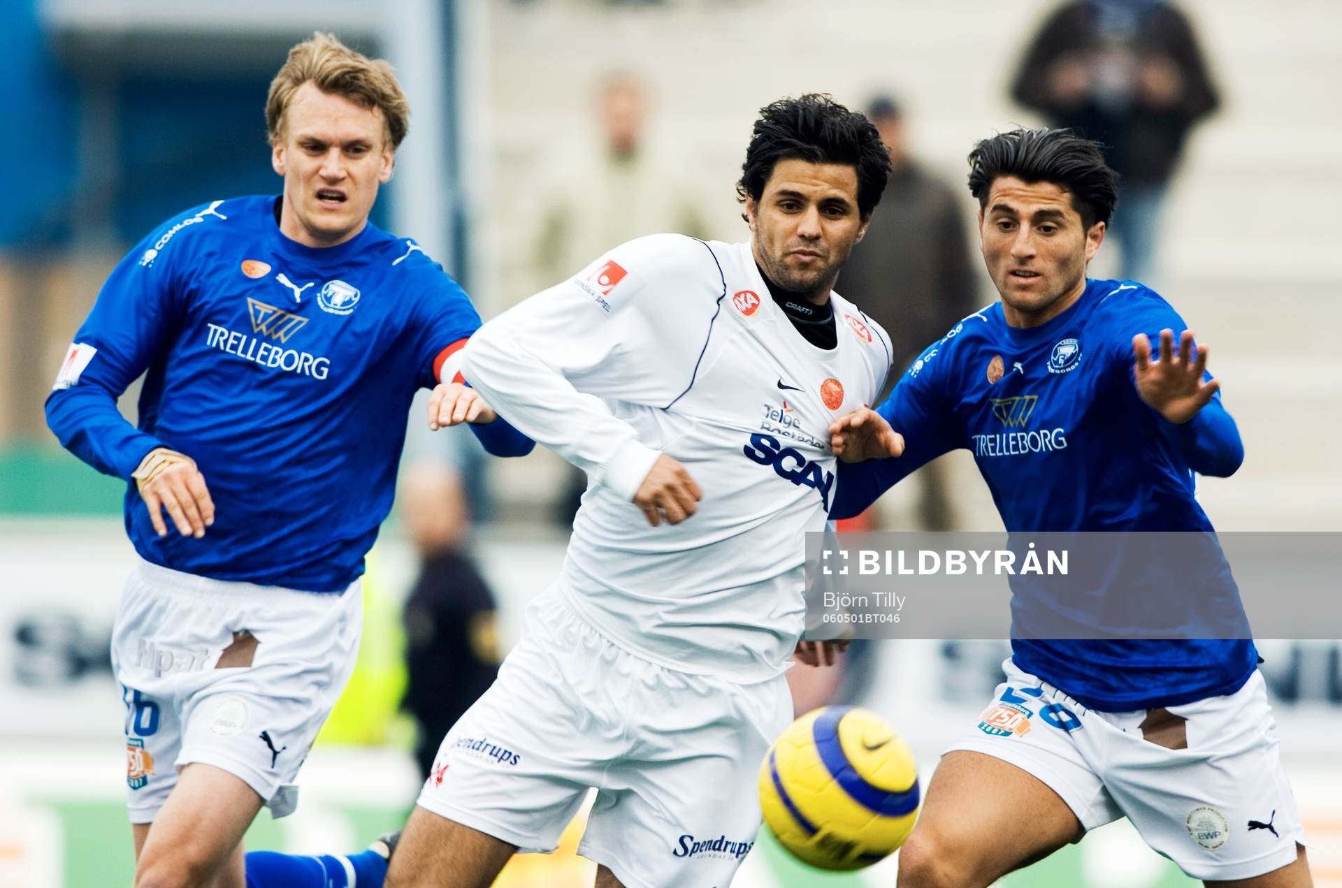  Linus Malmkvist, Trelleborg, Mahmoud Hejazi, Assyriska och Yousef Fahkro, Trelleborg.  