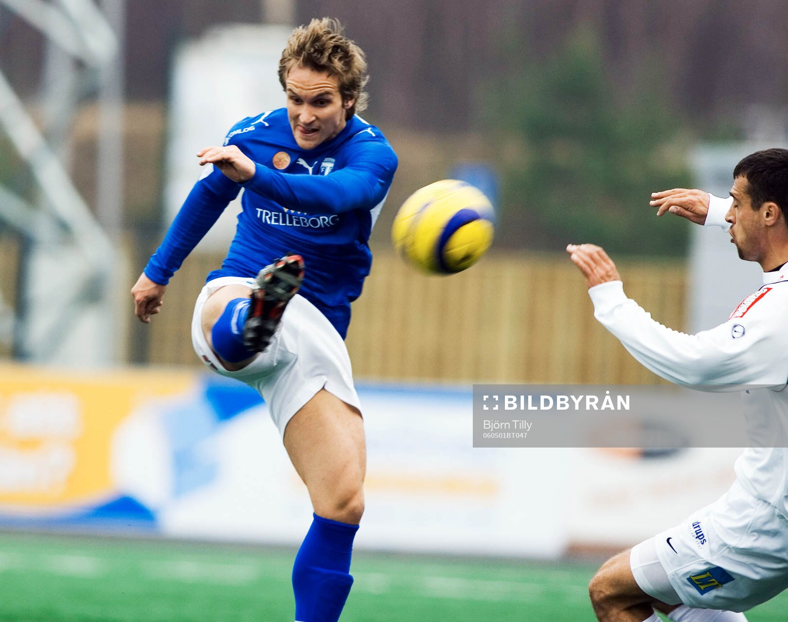 Jonas Bjurström, Trelleborg gjorde 0-1
