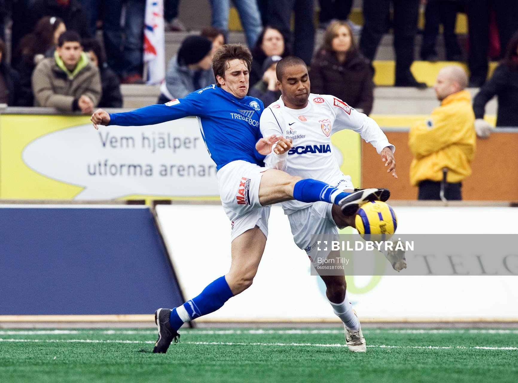 Mikael Bengtsson, Trelleborg och Patrick Amoah, Assyriska