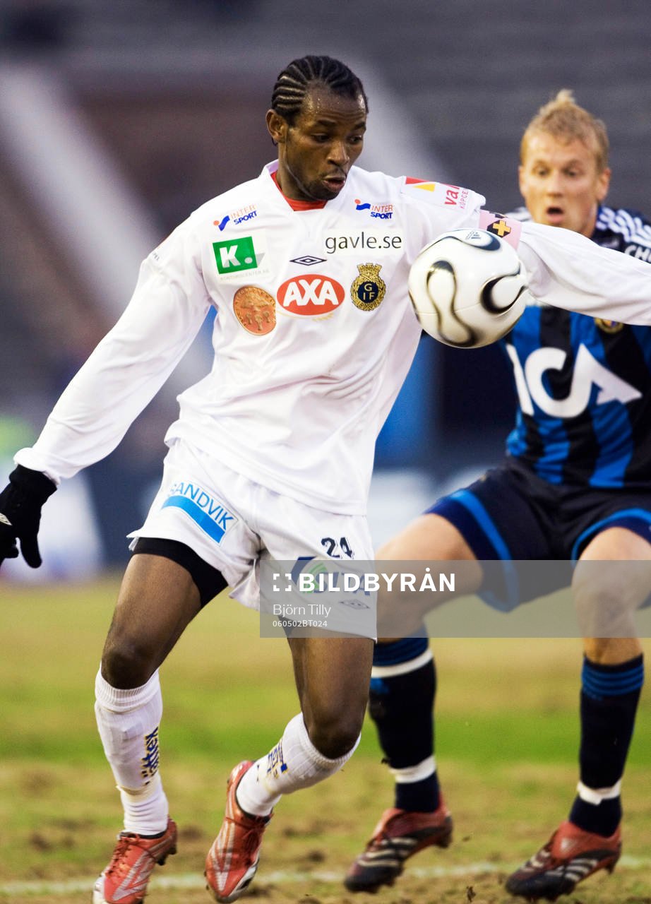 Rene Makondele, Gefle och Toni Kuivasto, Djurgården