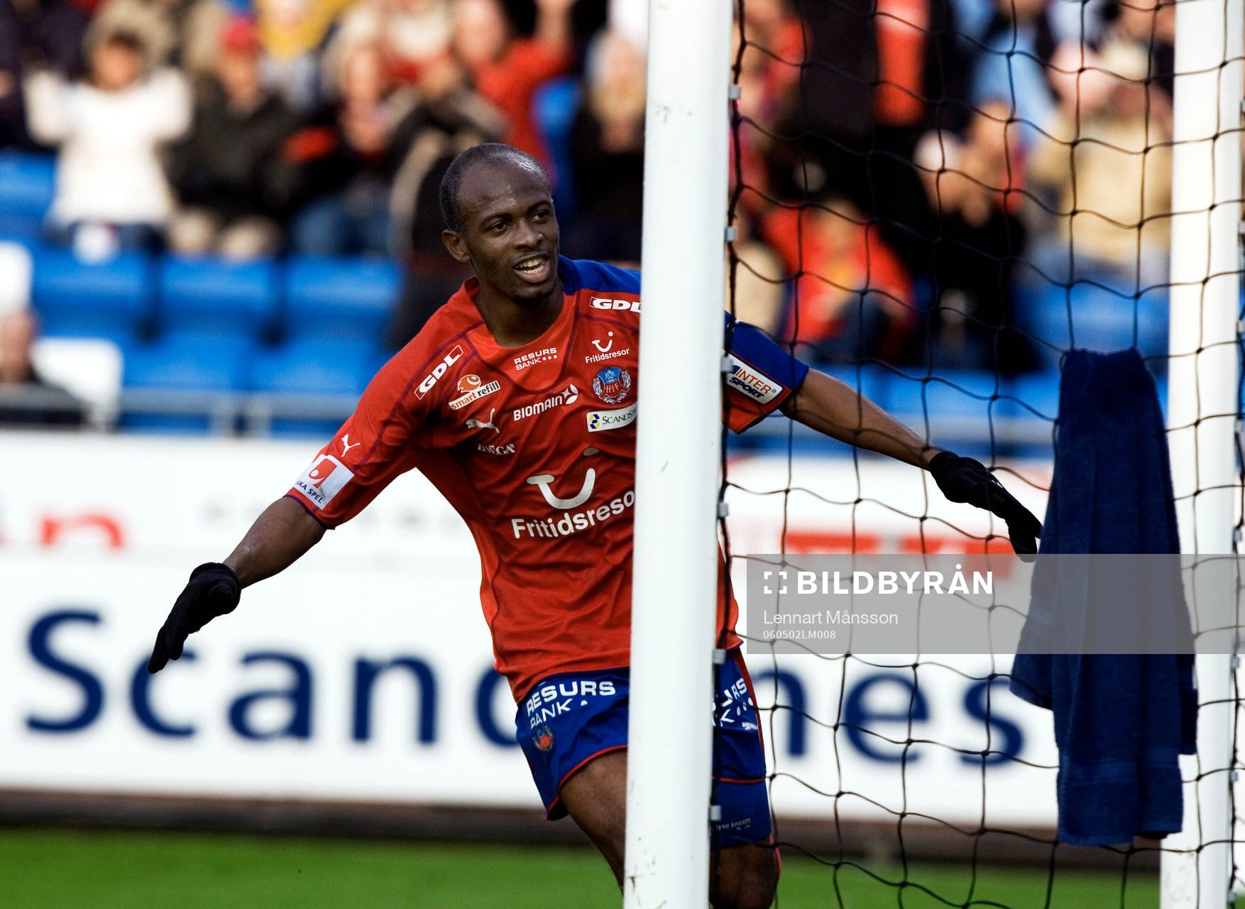Luton Shelton, Helsingborg, jubel, glädje