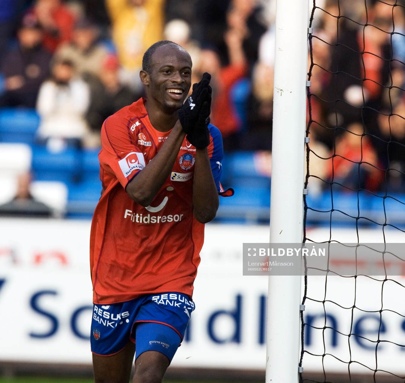 Luton Shelton, Helsingborg, jubel, glädje