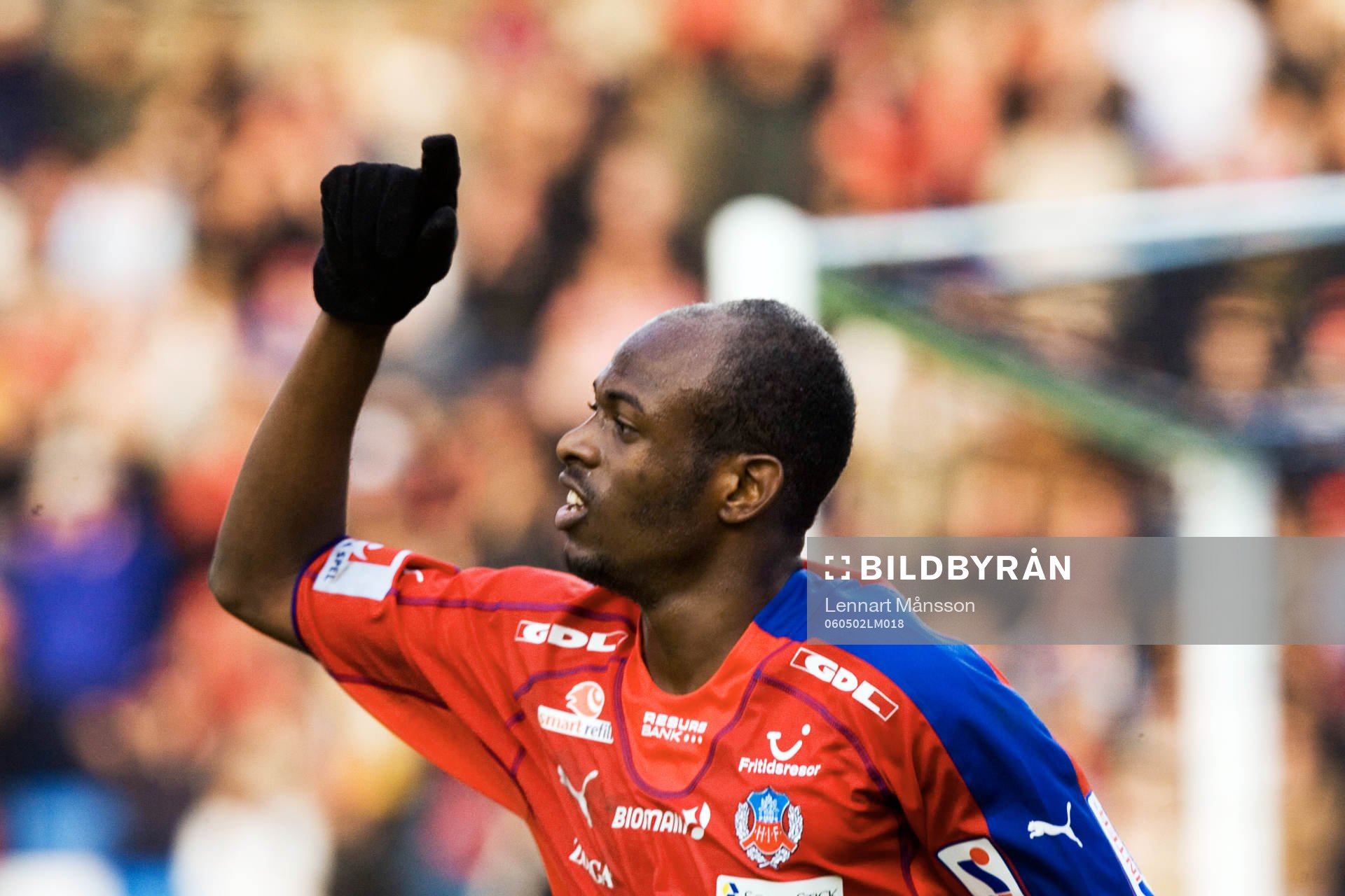 Luton Shelton, Helsingborg, jubel, glädje