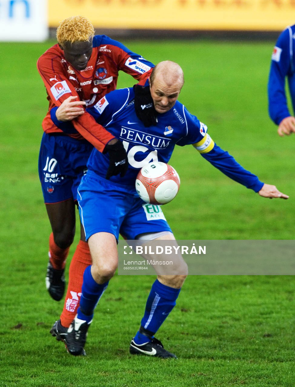 McDonald Mariga, Helsingborg och Peter Wibrån, Öster