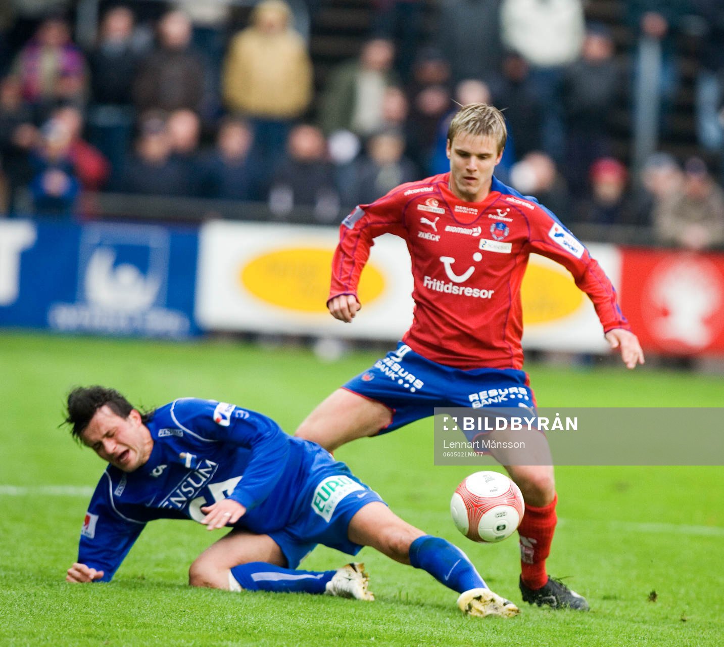 Andreas Dahl, Helsingborg och Pavel Zavadil, Öster på fall