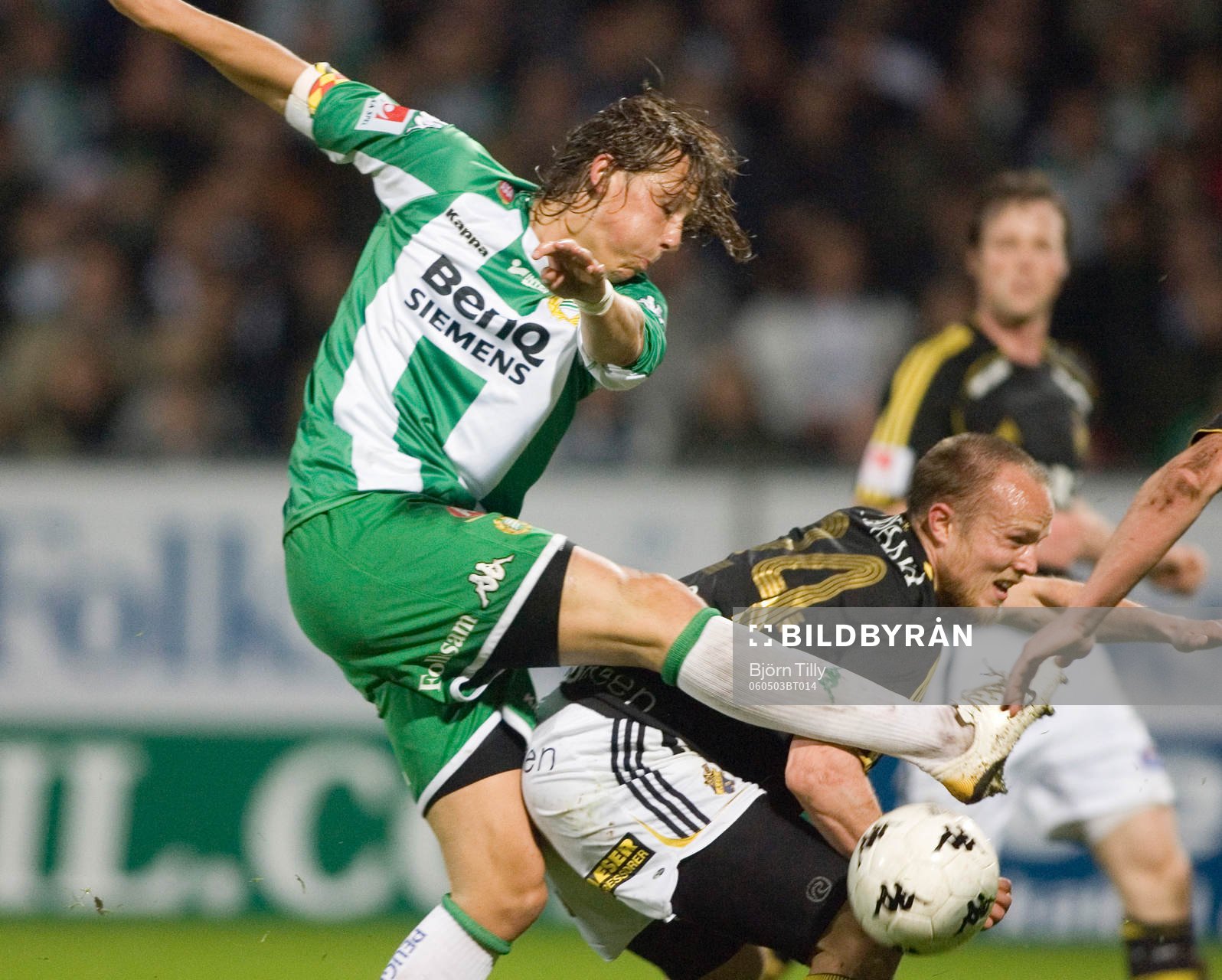 Björn Runström, Hammarby och Nicklas Carlsson, AIK