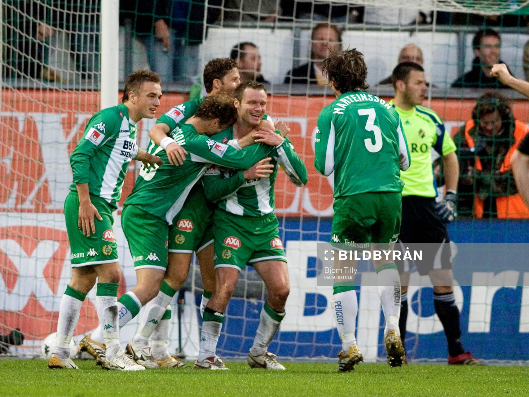 Mikkel Jensen, Hammarby, jubel, glädje