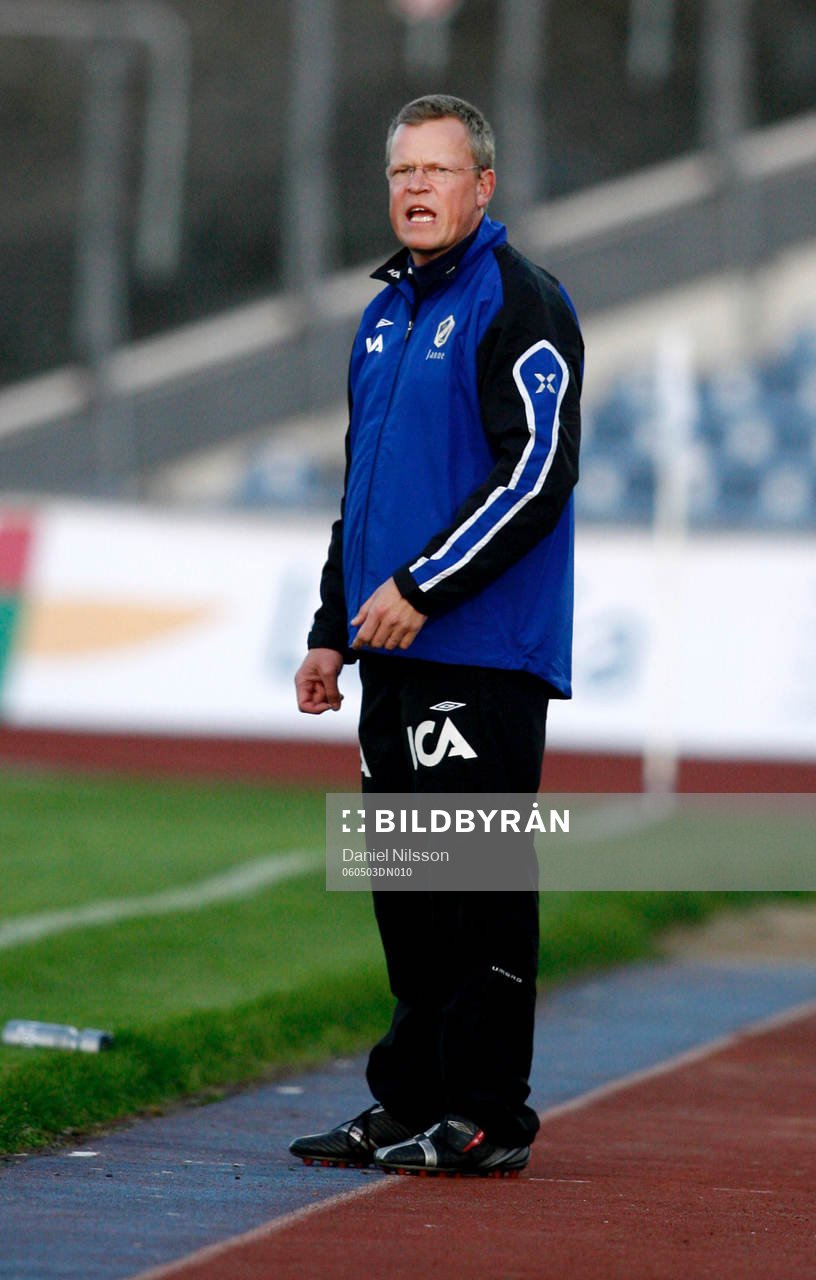 Jan Andersson, tränare Halmstad