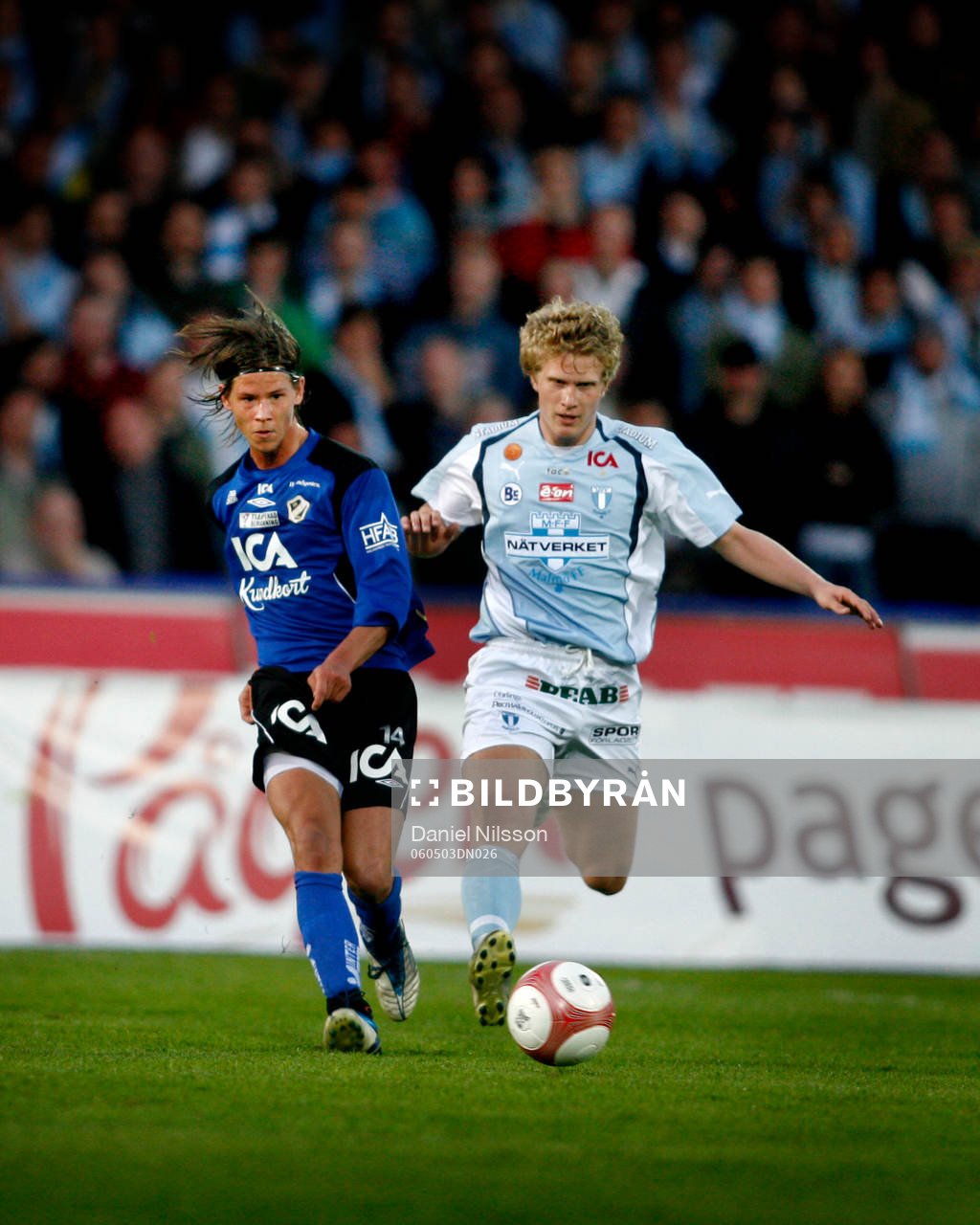 Dusan Djuric, Halmstad och Joakim Nilsson, Malmö