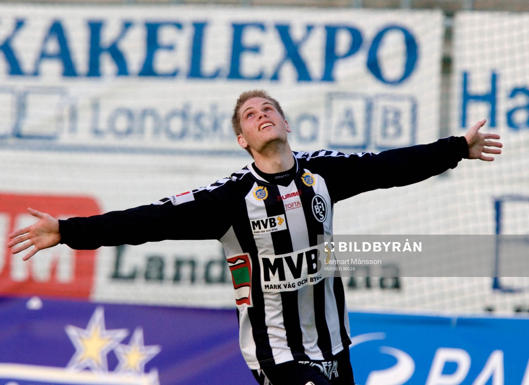 Johan Andersson, jubel, glädje