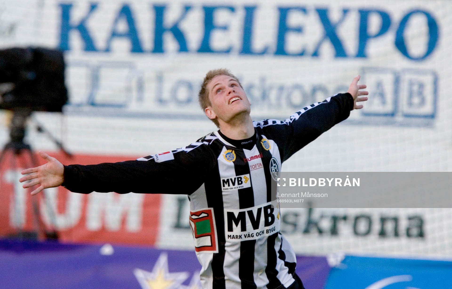 Johan Andersson, jubel