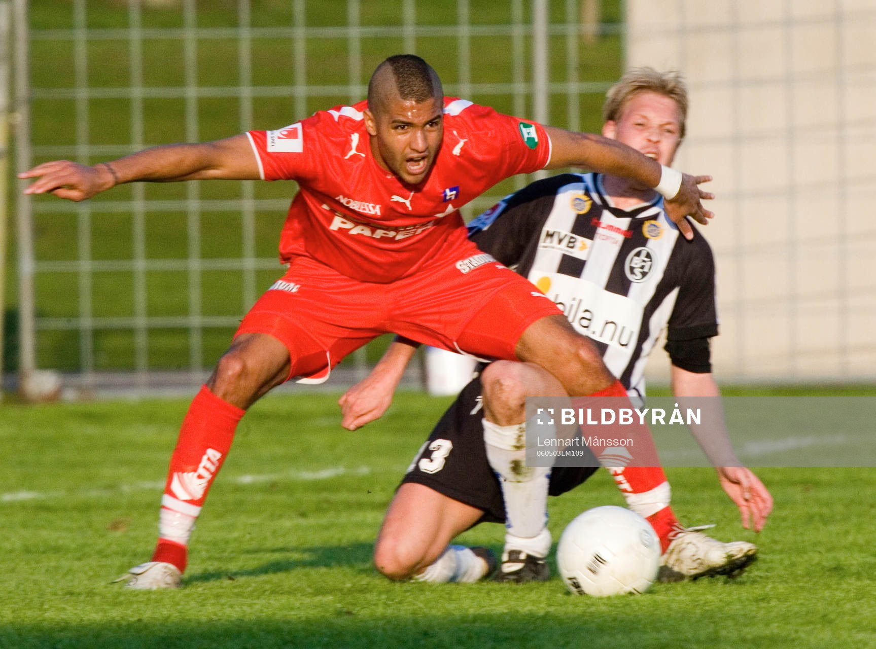 Diogo Oliviera, Norrrköping och Mathias Eklund, Landskrona
