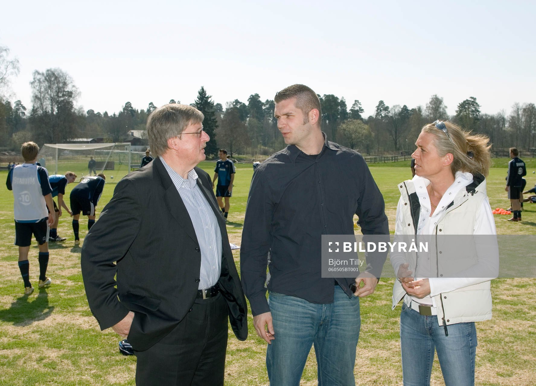 Bosse Lundquist, Patrik Asplund och Marie Barth-Kron