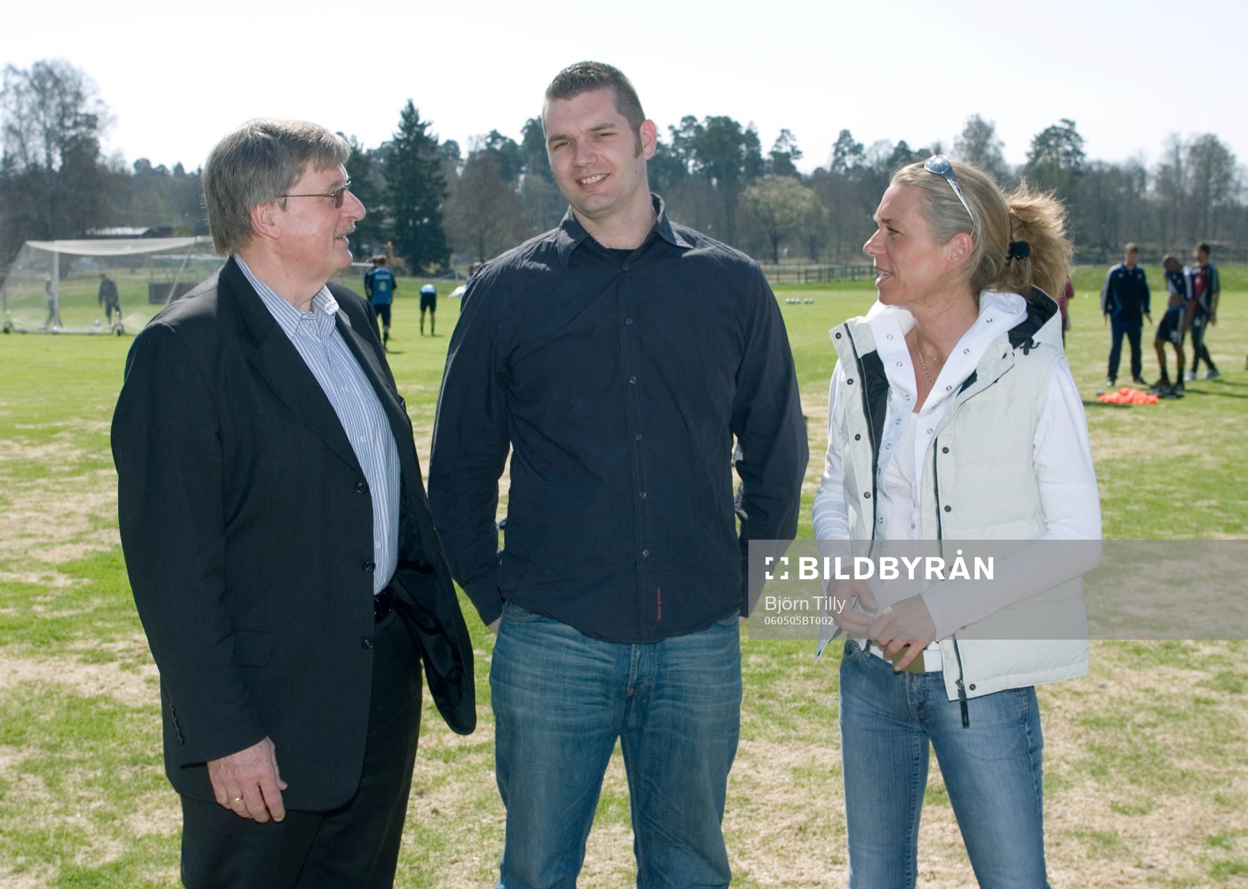 Bosse Lundquist, Patrik Asplund och Marie Barth-Kron