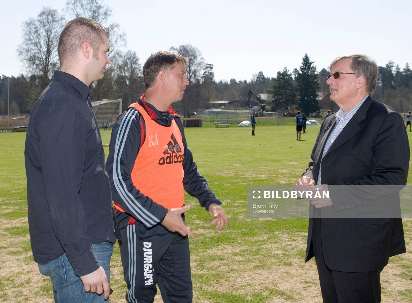 Patrik Asplund, Kjell Jonevret och Bosse Lundquist