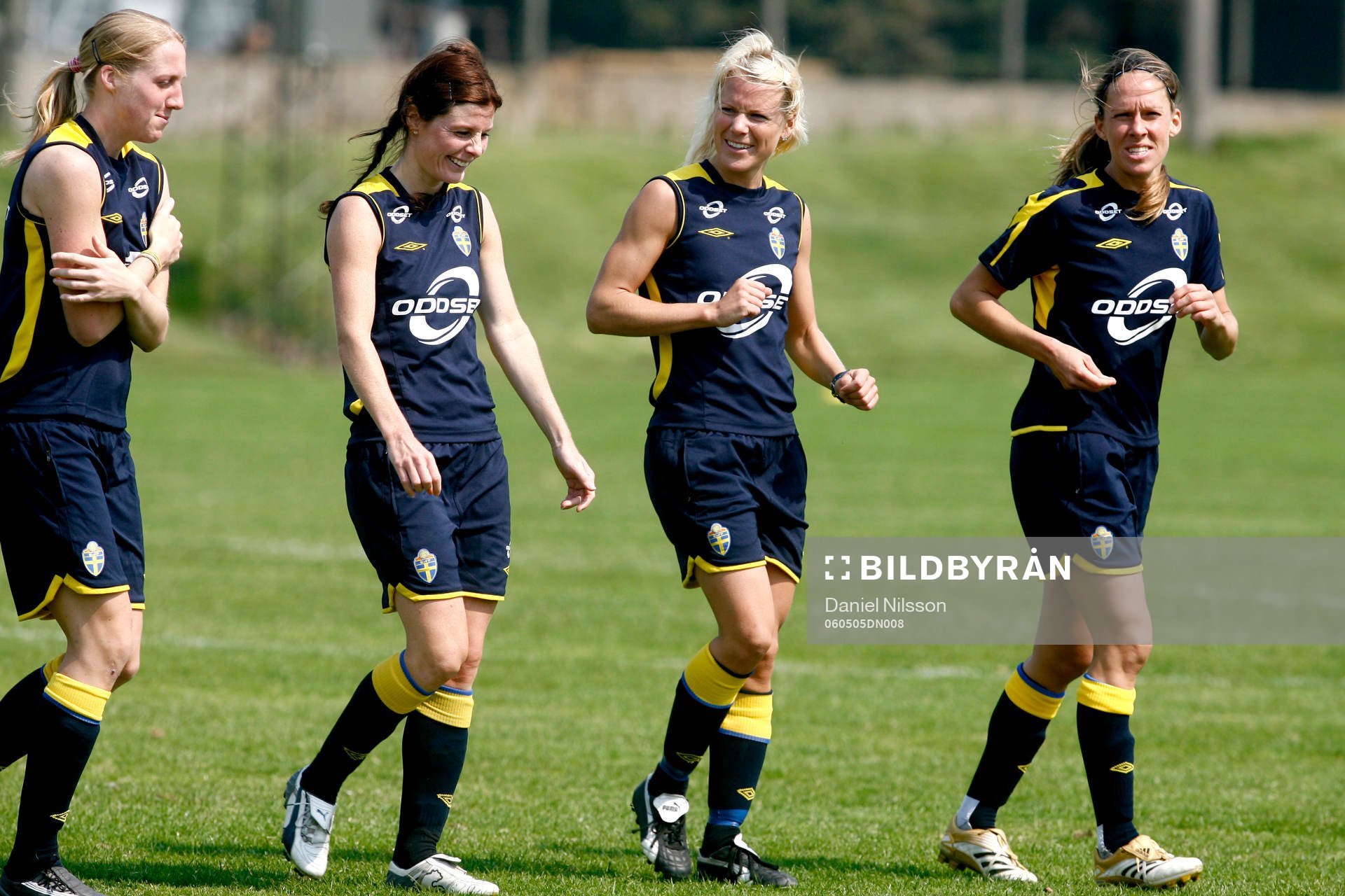 Sara Johansson, Malin Moström, Anna Sjöström och Linda