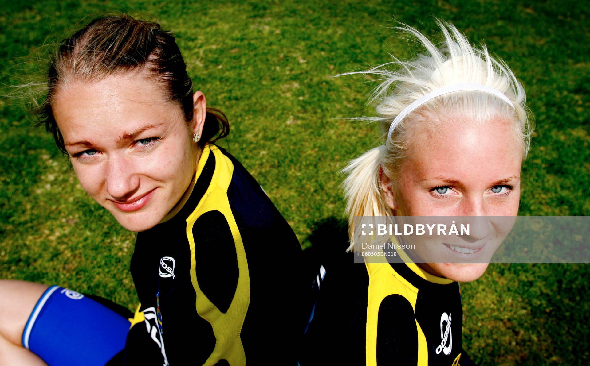 Fotboll, landslag Dam, träning i Trelleborg