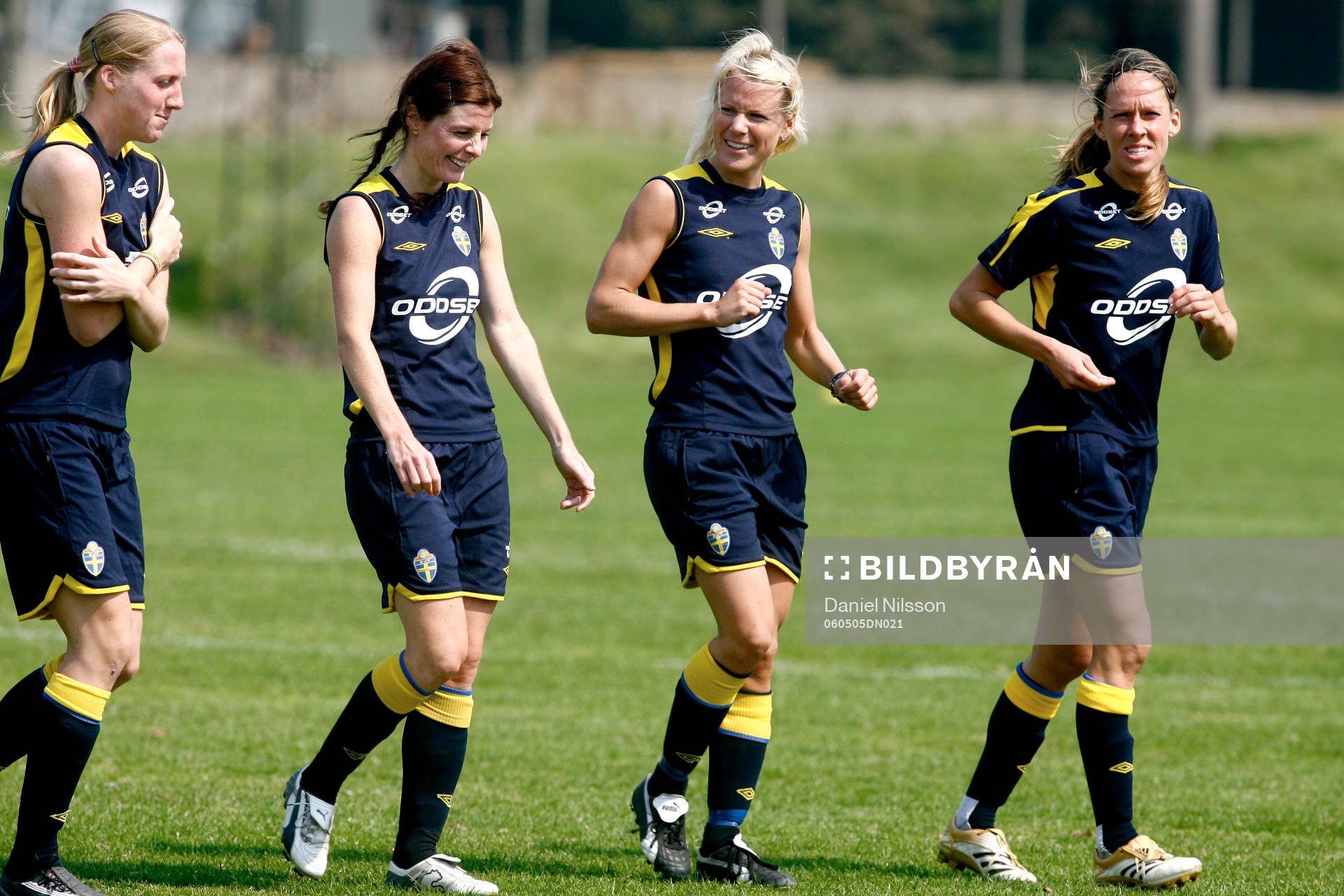 Sara Johansson, Malin Moström, Anna Sjöström och Linda