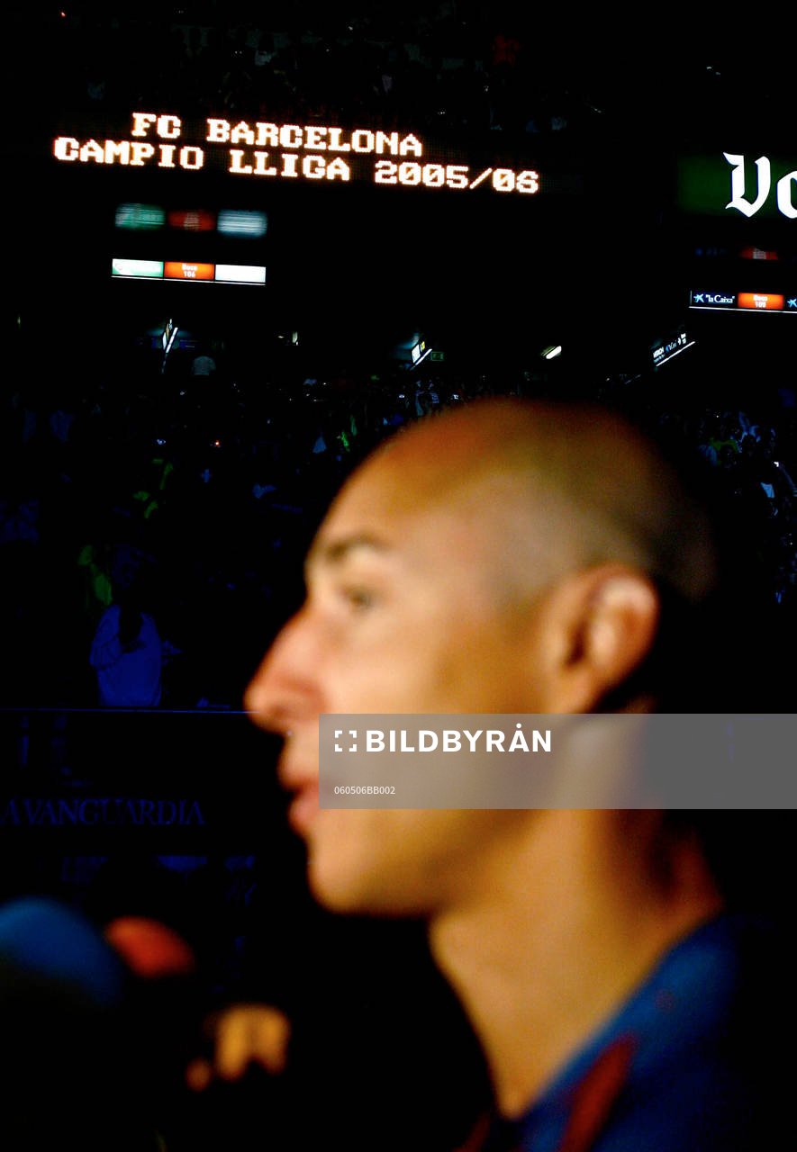 Henrik Larsson, Barcelona, ligamästare med Barcelona