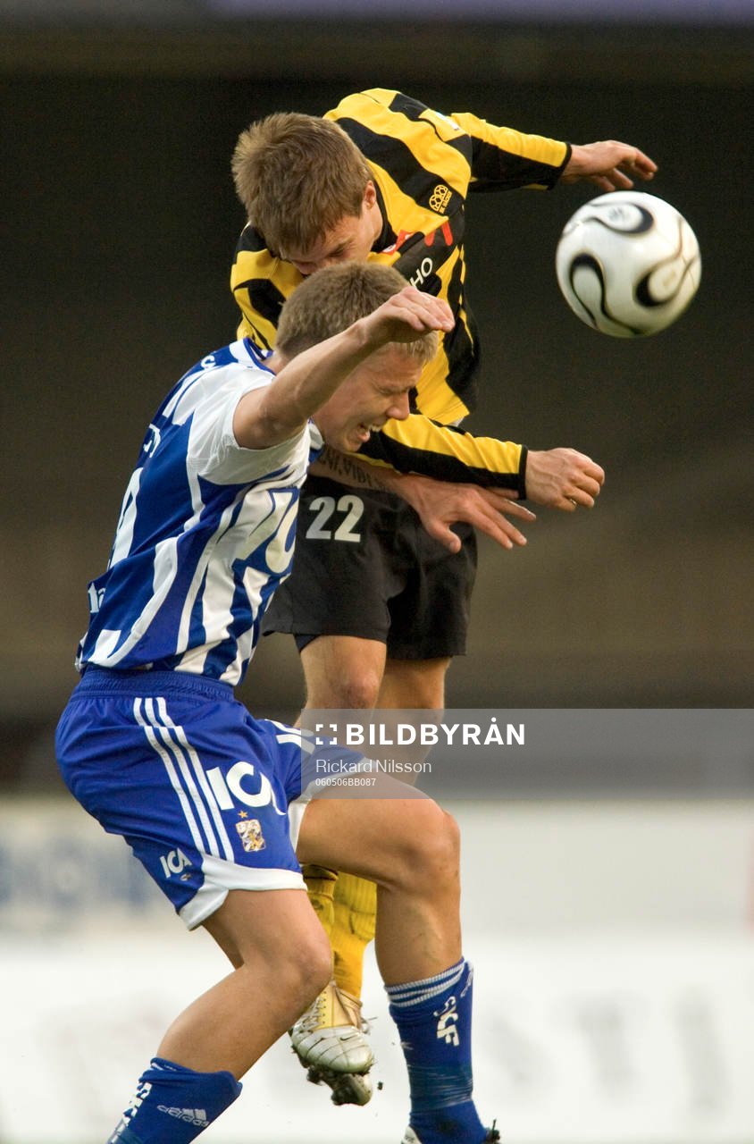 Magnus Johansson, Göteborg och Daniel Forsell, Häcken