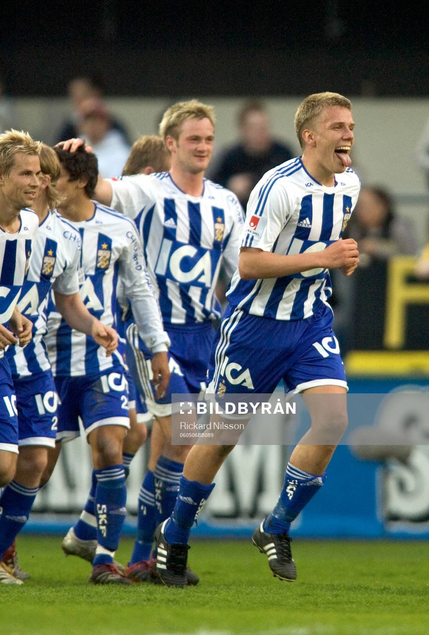 Pontus Wernbloom, Göteborg, jubel