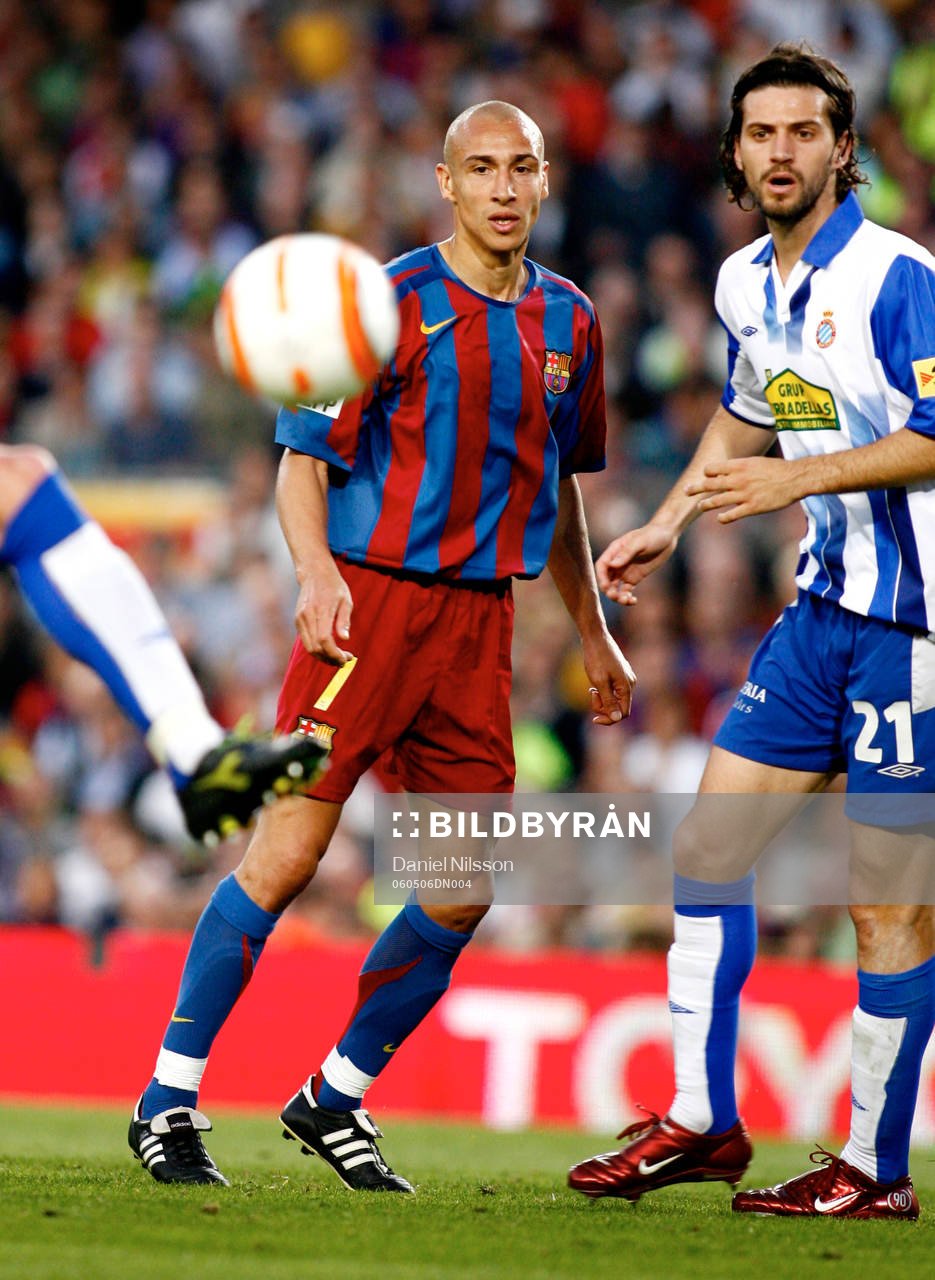 Henrik Larsson, Barcelona, i sin sista match på Nou Camp