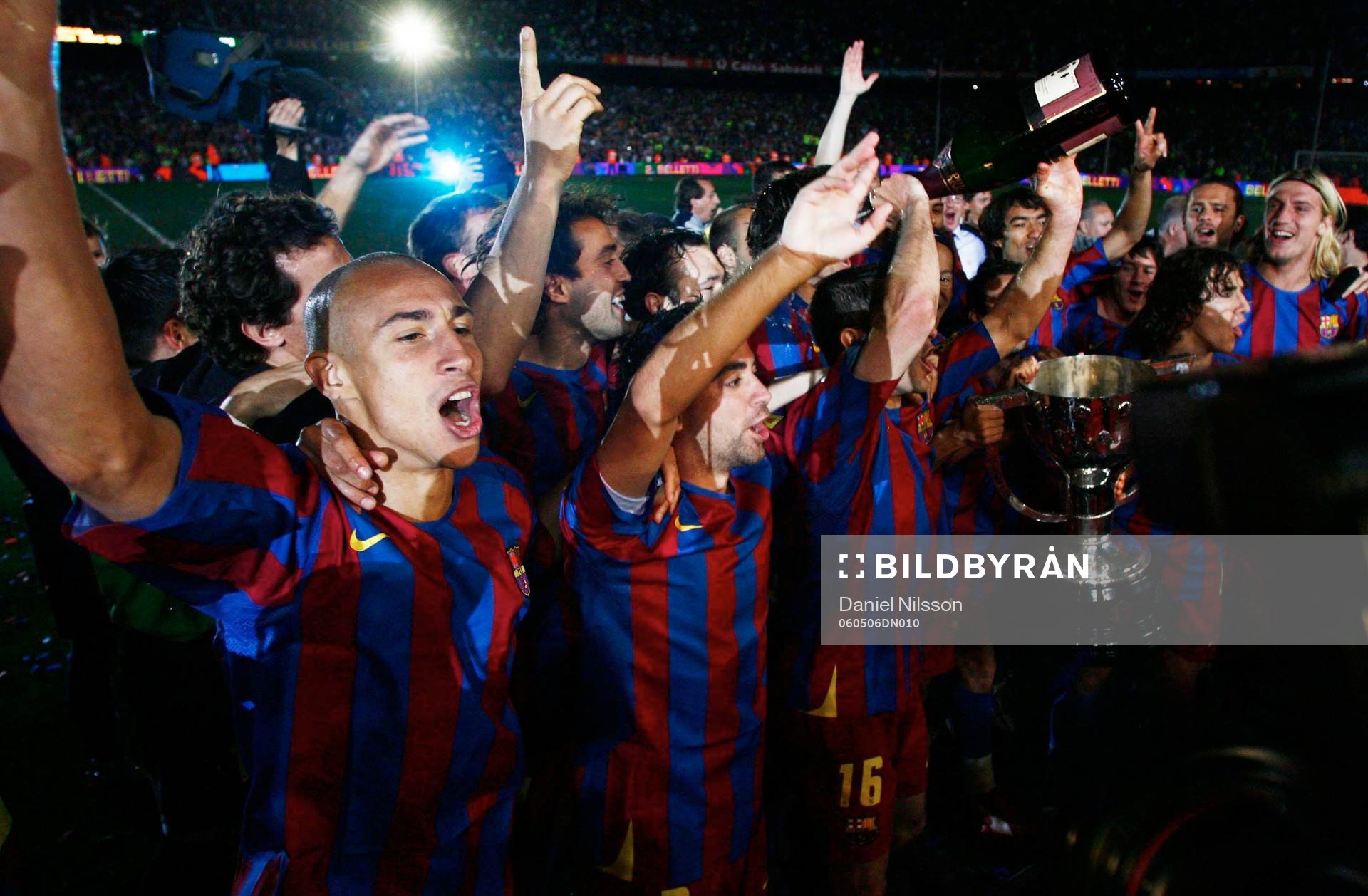 Henrik Larsson, Barcelona, jublar