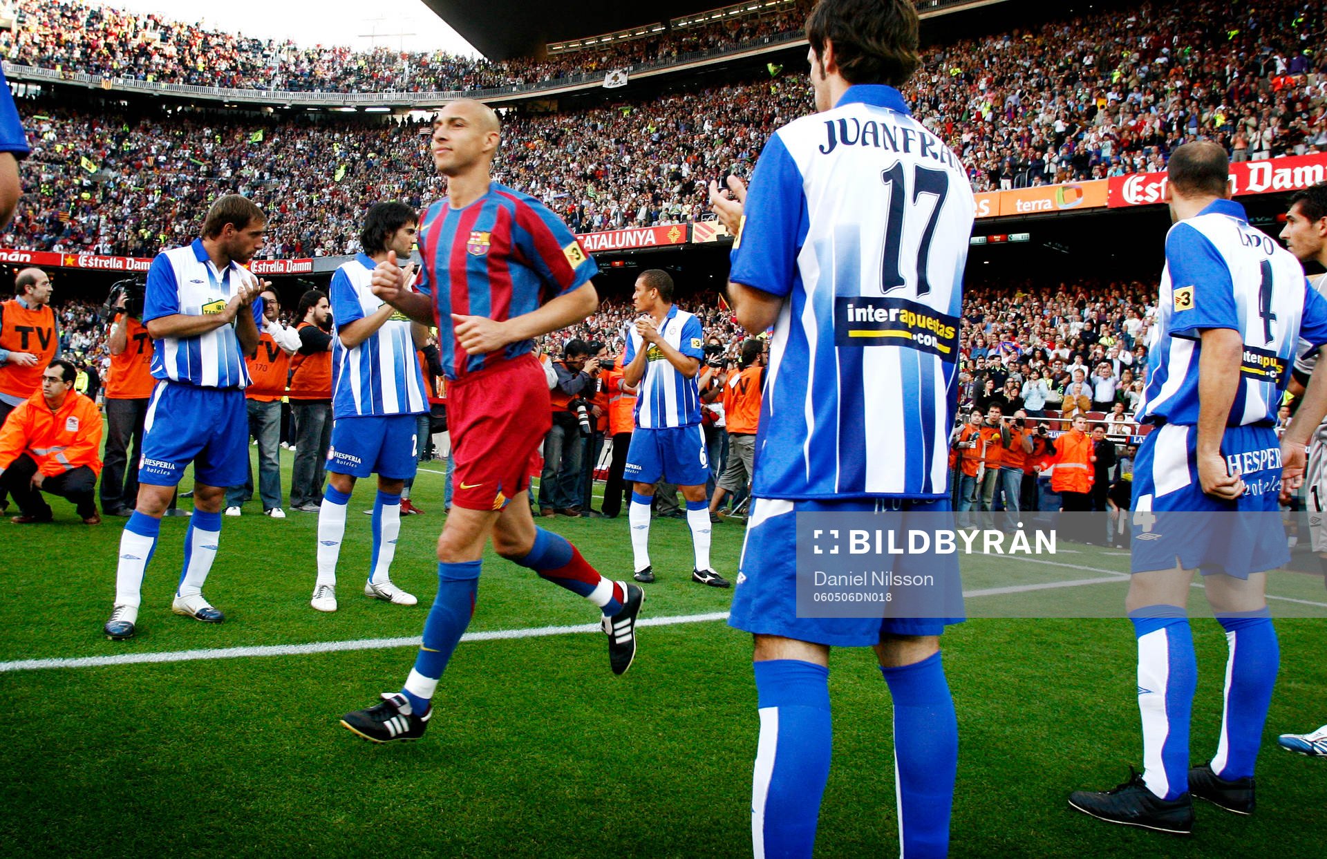 Henrik Larsson, Barcelona, i sin sista match på Nou Camp.