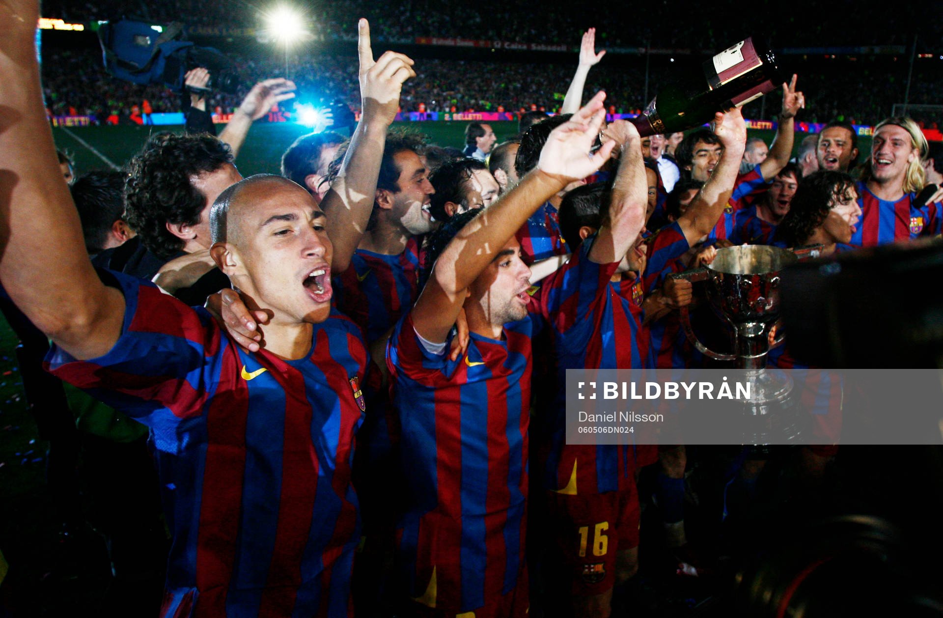 Henrik Larsson, Barcelona, jublar